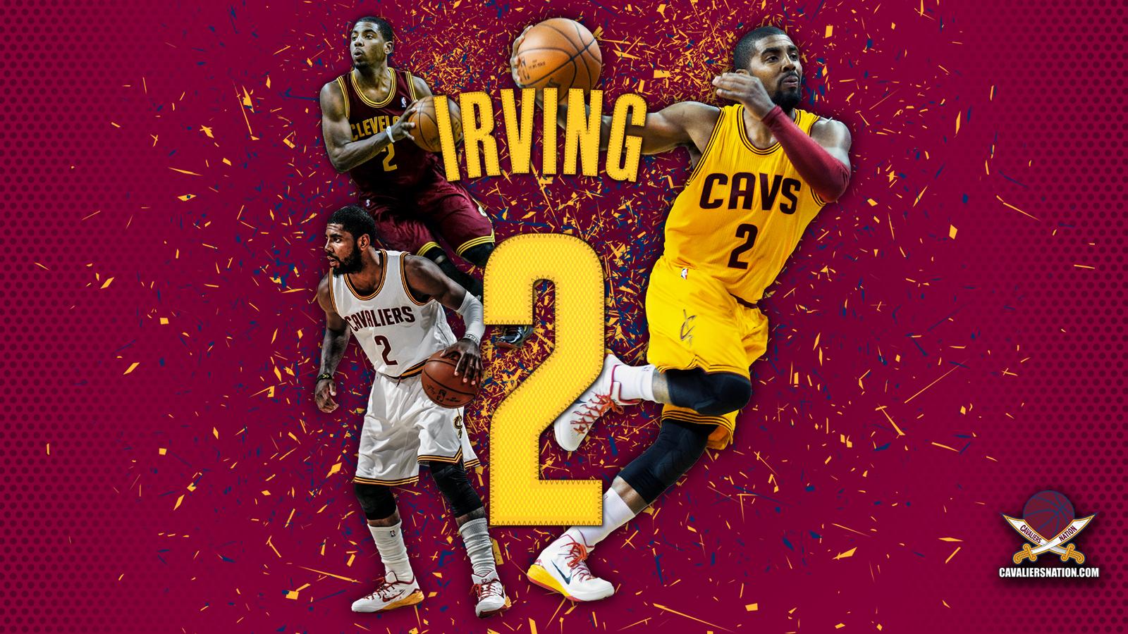 1600x900 Kyrie Irving Abstract Wallpaper