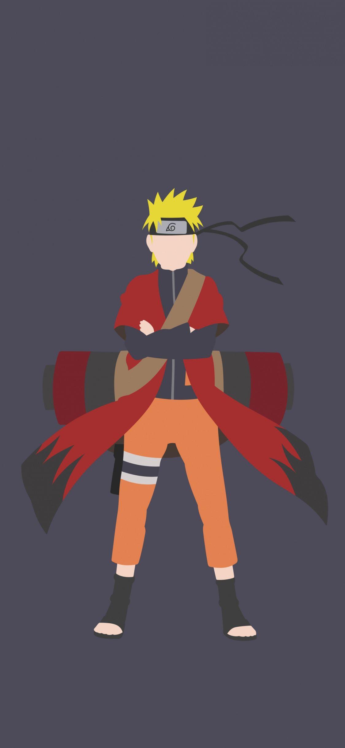 1125x2436 Young Naruto iPhone Wallpaper
