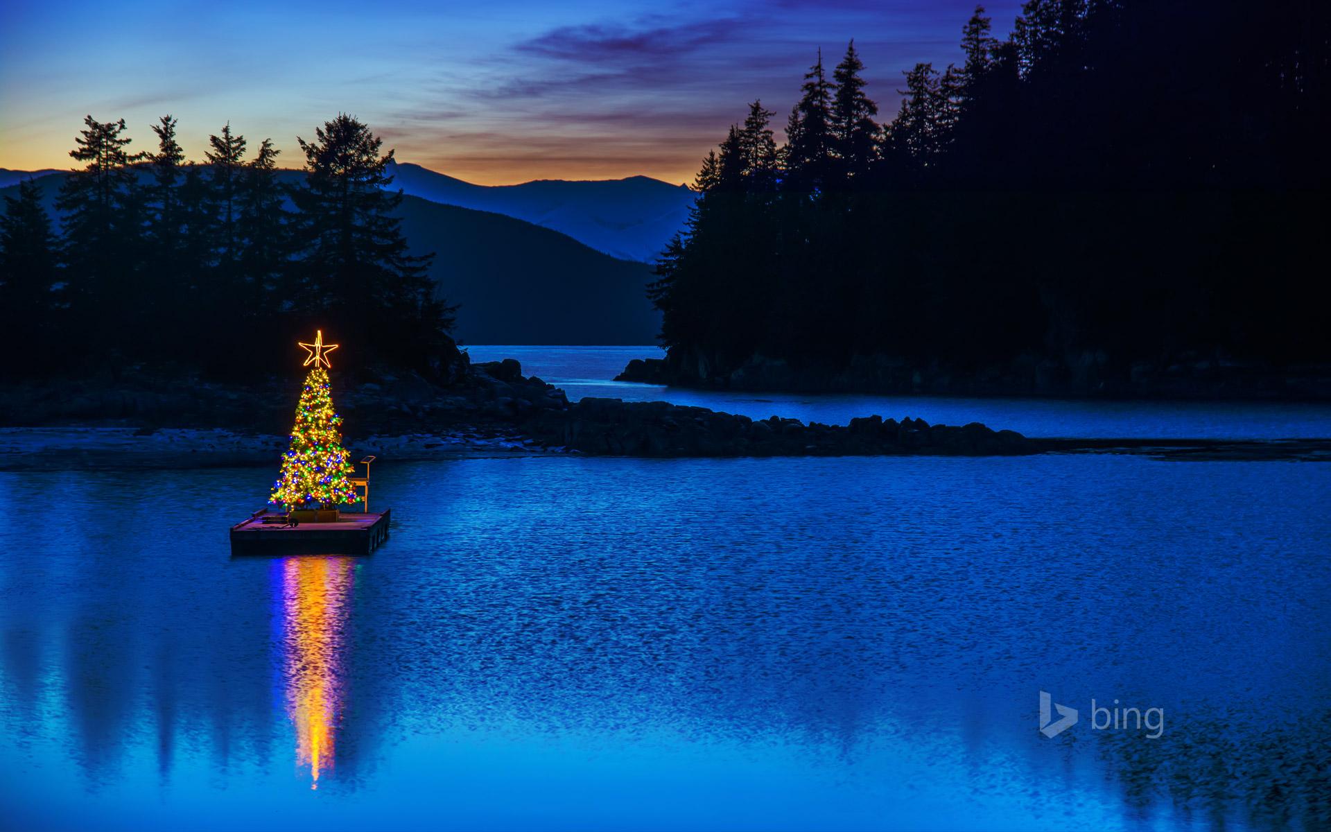 1920x1200 Amalga Harbor near Juneau, Alaska