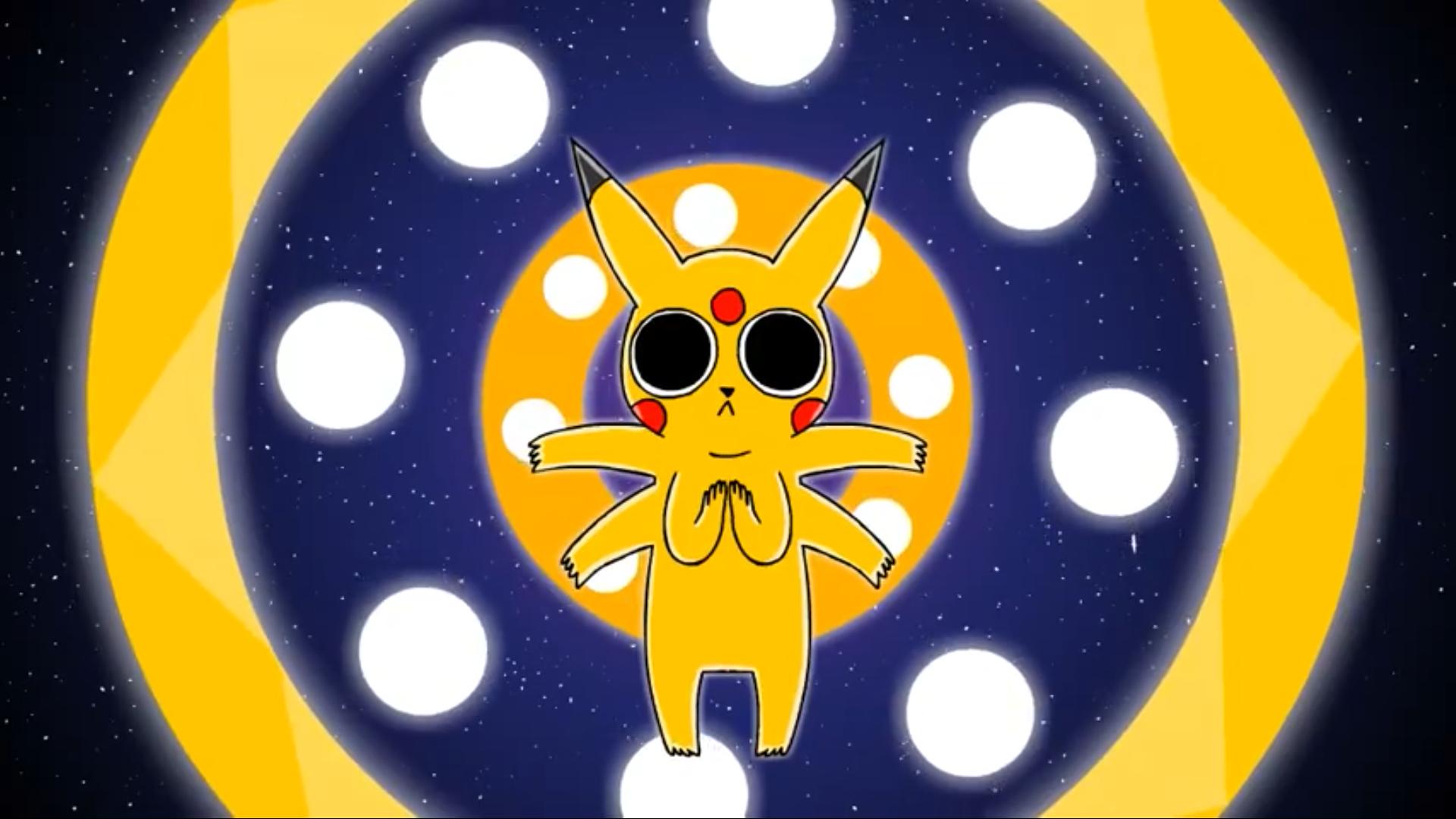 1920x1080 Enlightened Pikachu (From Pikachu on Acid)