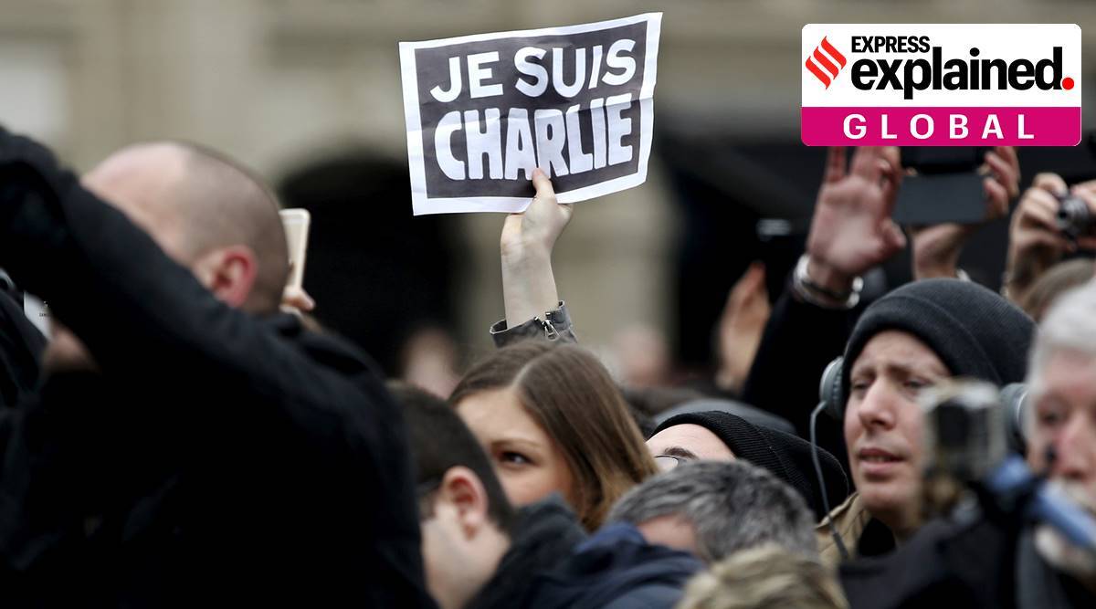 1200x667 Explained: 5 years after terror attack, why Charlie Hebdo has reprinted caricatures of the Prophet. Explained News, The Indian Express