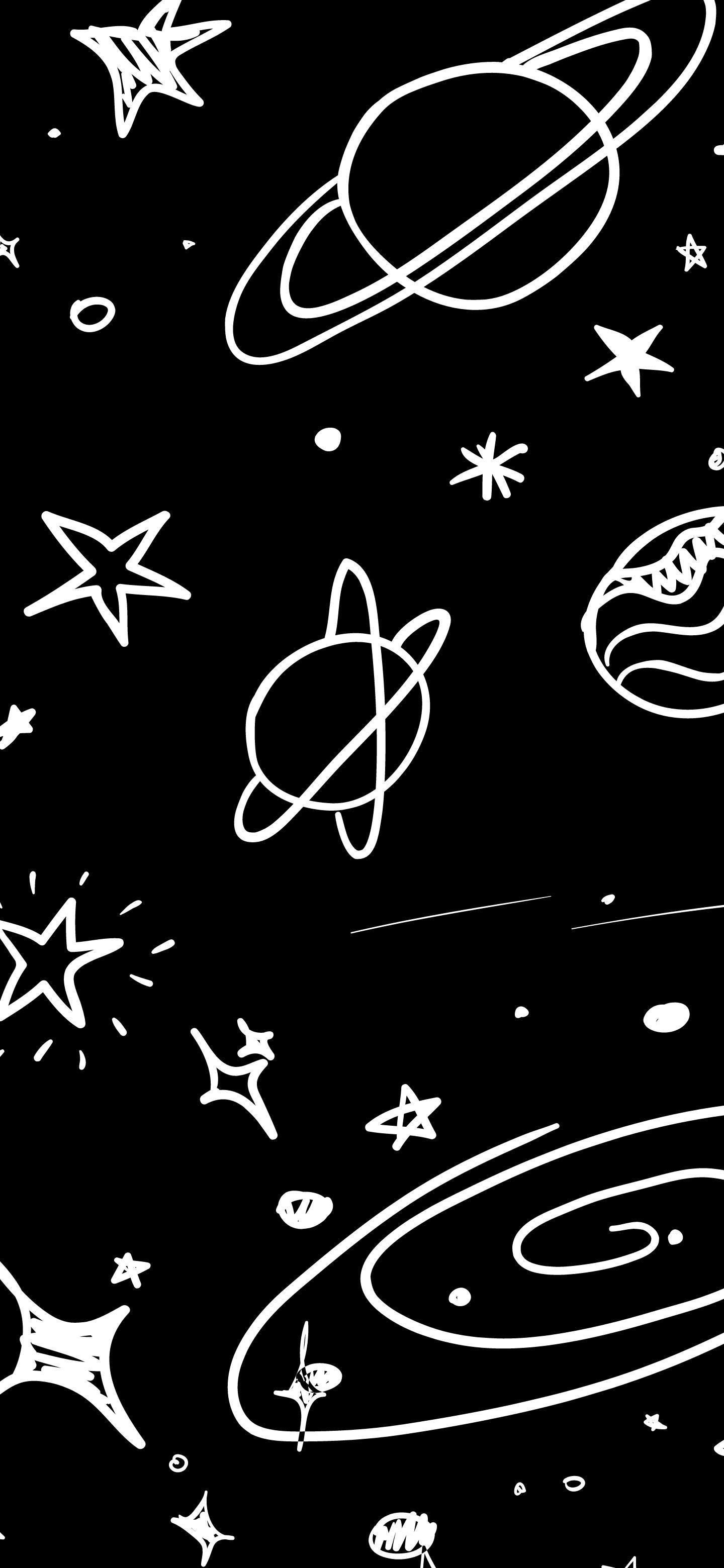 Doodle Space Aesthetic Wallpapers - Top Free Doodle Space Aesthetic ...