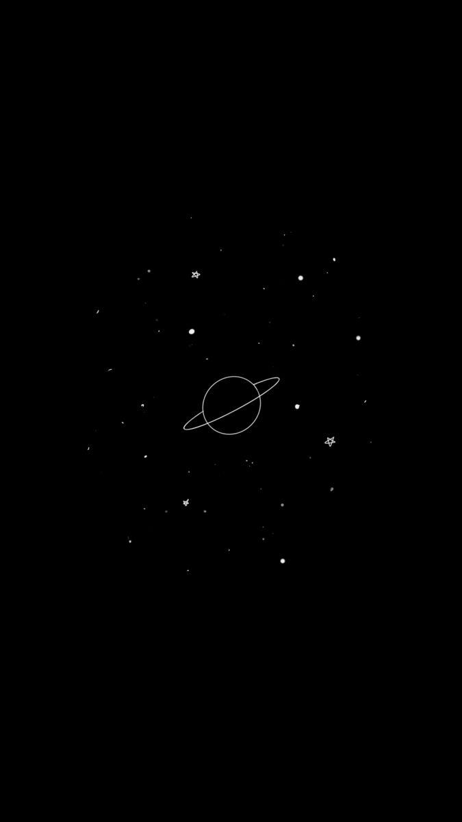 675x1200 Aesthetic Space Wallpaper