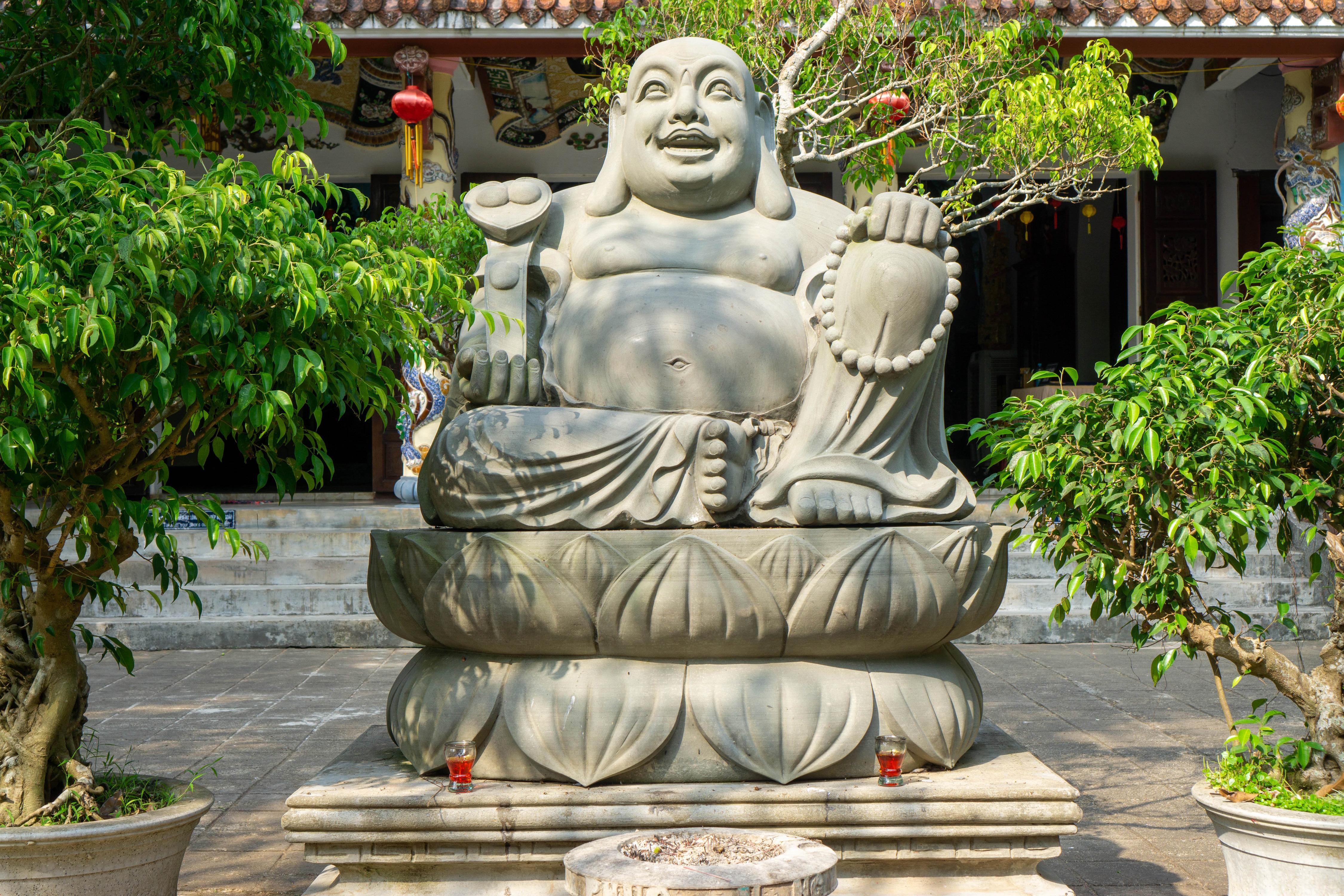 4500x3000 Picture Vietnam Buddha Statue in Da Nang Nature temple 4500x3000