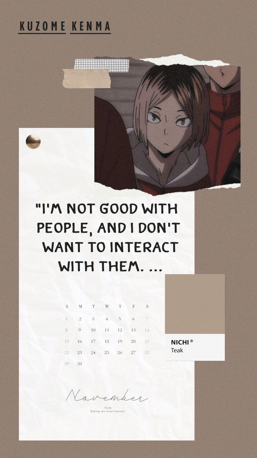 900x1600 Kenma wallpaper. Haikyuu wallpaper, Kenma, Aesthetic anime