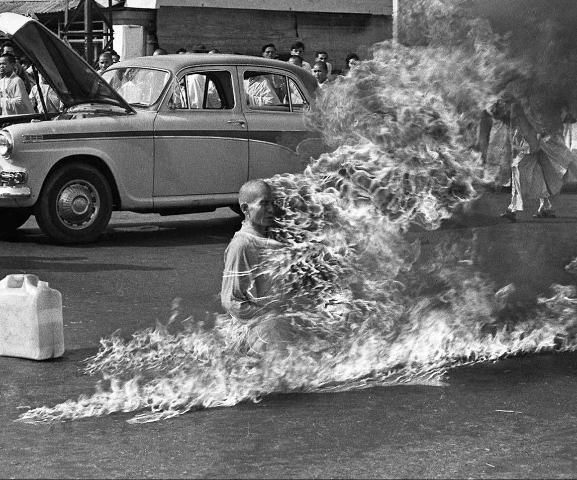 1148x956 The burning monk, 1963 Historical Photo
