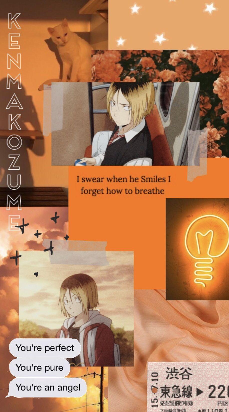 917x1652 Haikyuu Kenma Aesthetic Wallpaper