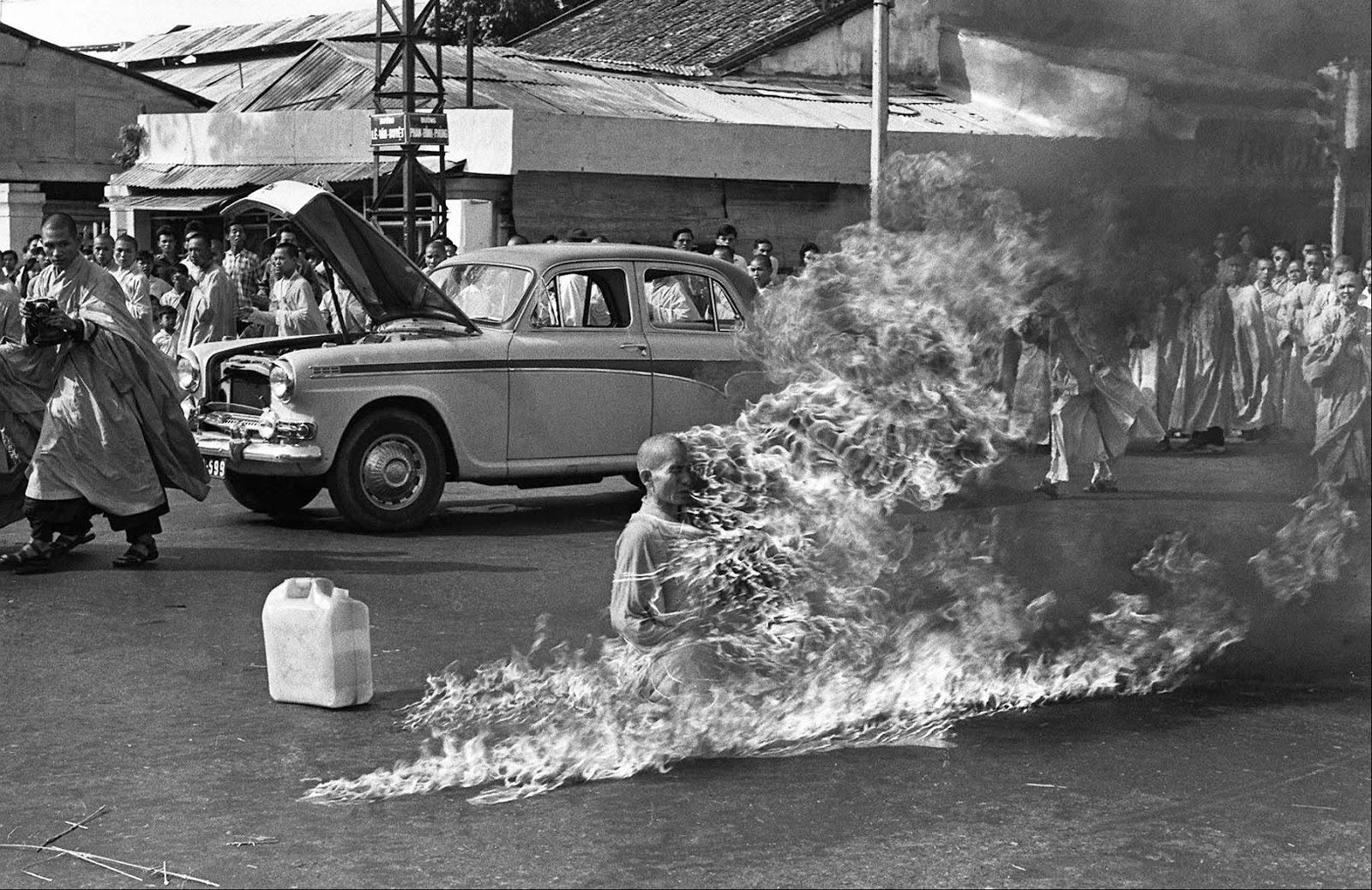 1600x1038 The burning monk, 1963 Historical Photo