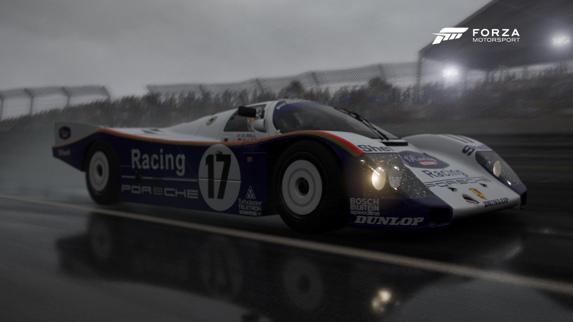 1920x1080 Here's a wallpaper of the Porsche 962C, with it being taken in Forza Motorsport Six!