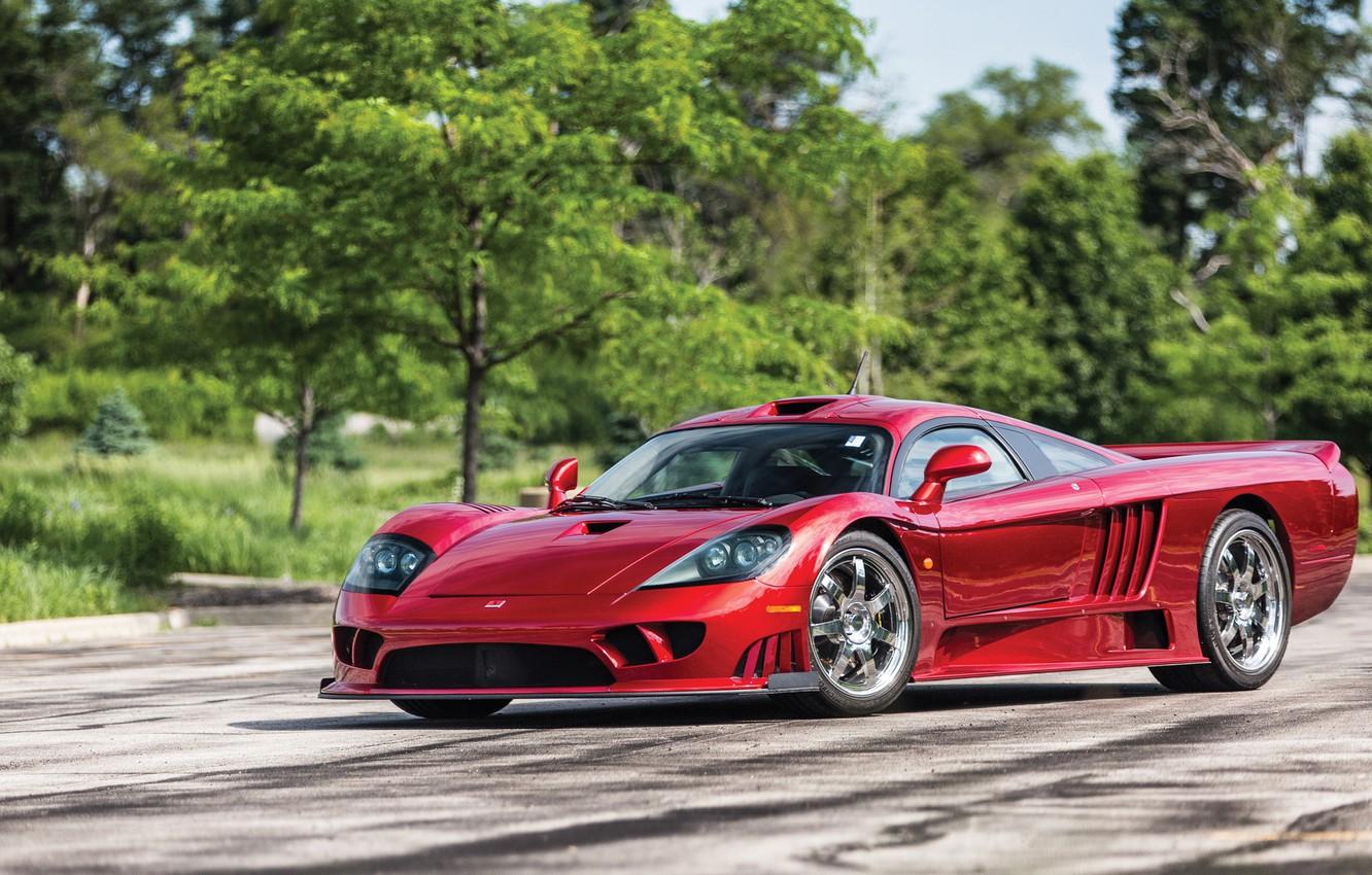 1332x850 Wallpaper Greens, Road, Saleen, Lights, Drives, Supercar, Twin Turbo, Saleen S7 Twin Turbo image for desktop, section другие марки