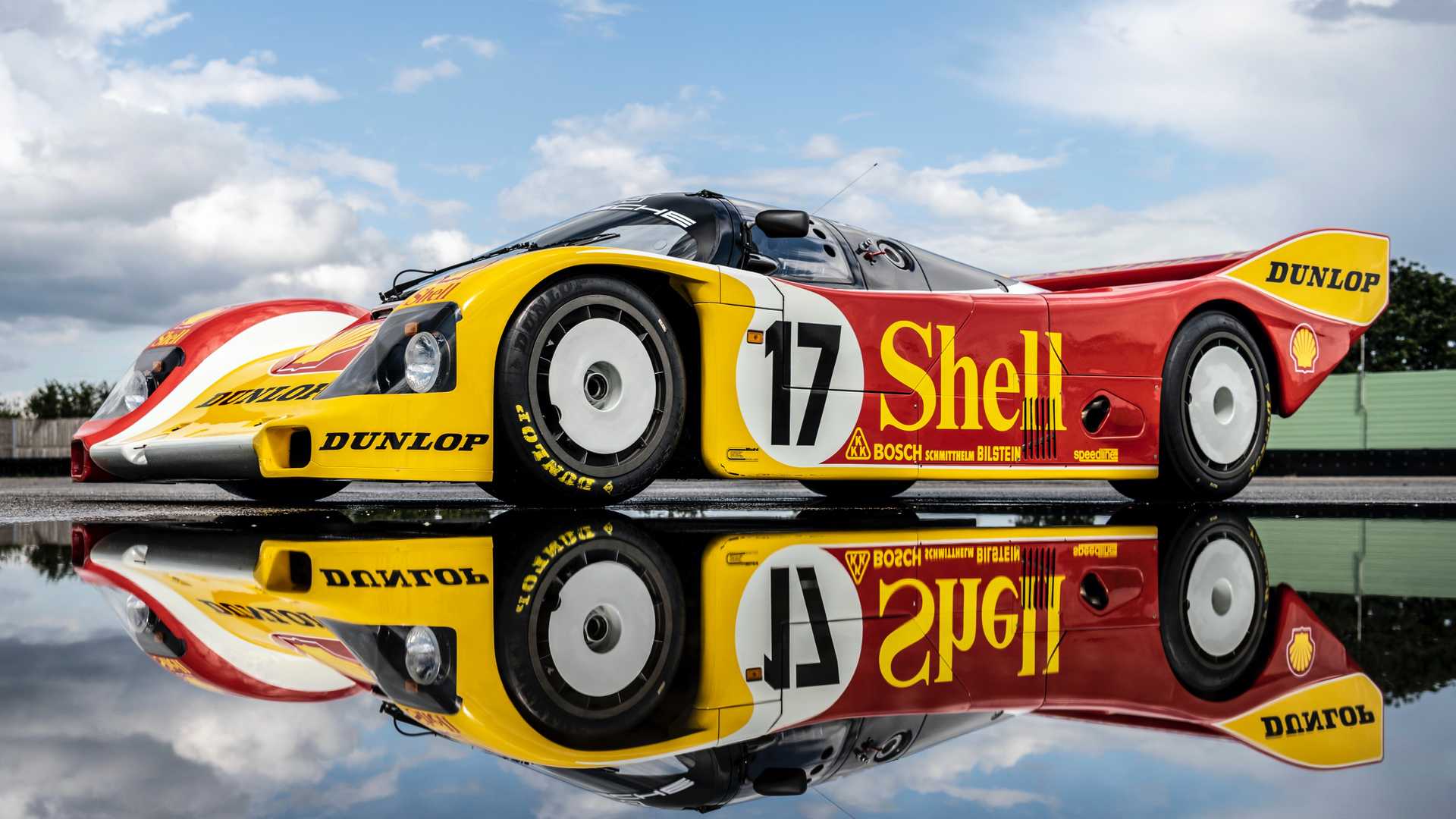 1920x1080 Porsche 962 C Race Car Restored To Original 1987 Condition