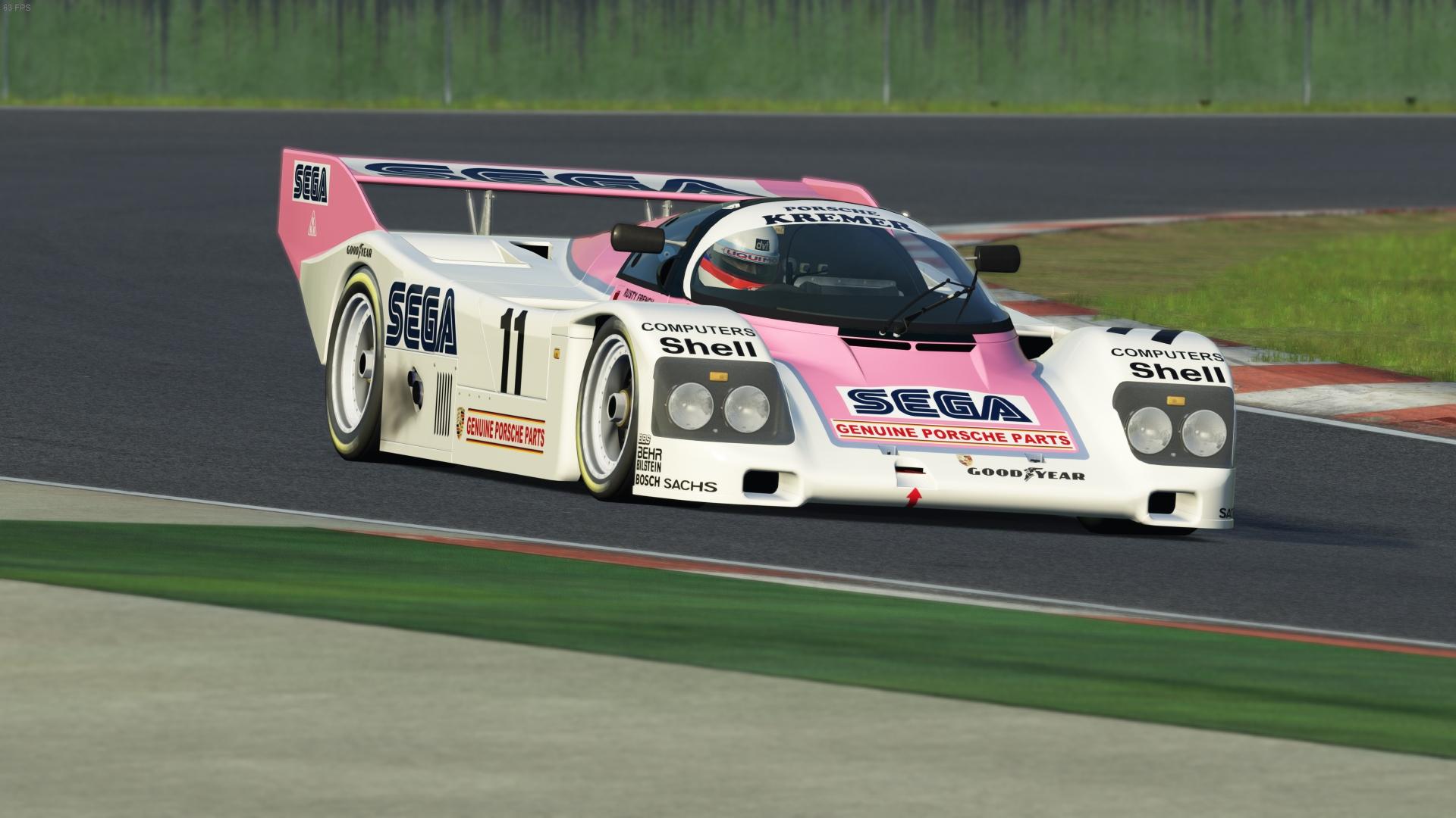 1920x1080 Porsche 962c shorttail, Kremer SEGA No. 2k 3k 4k