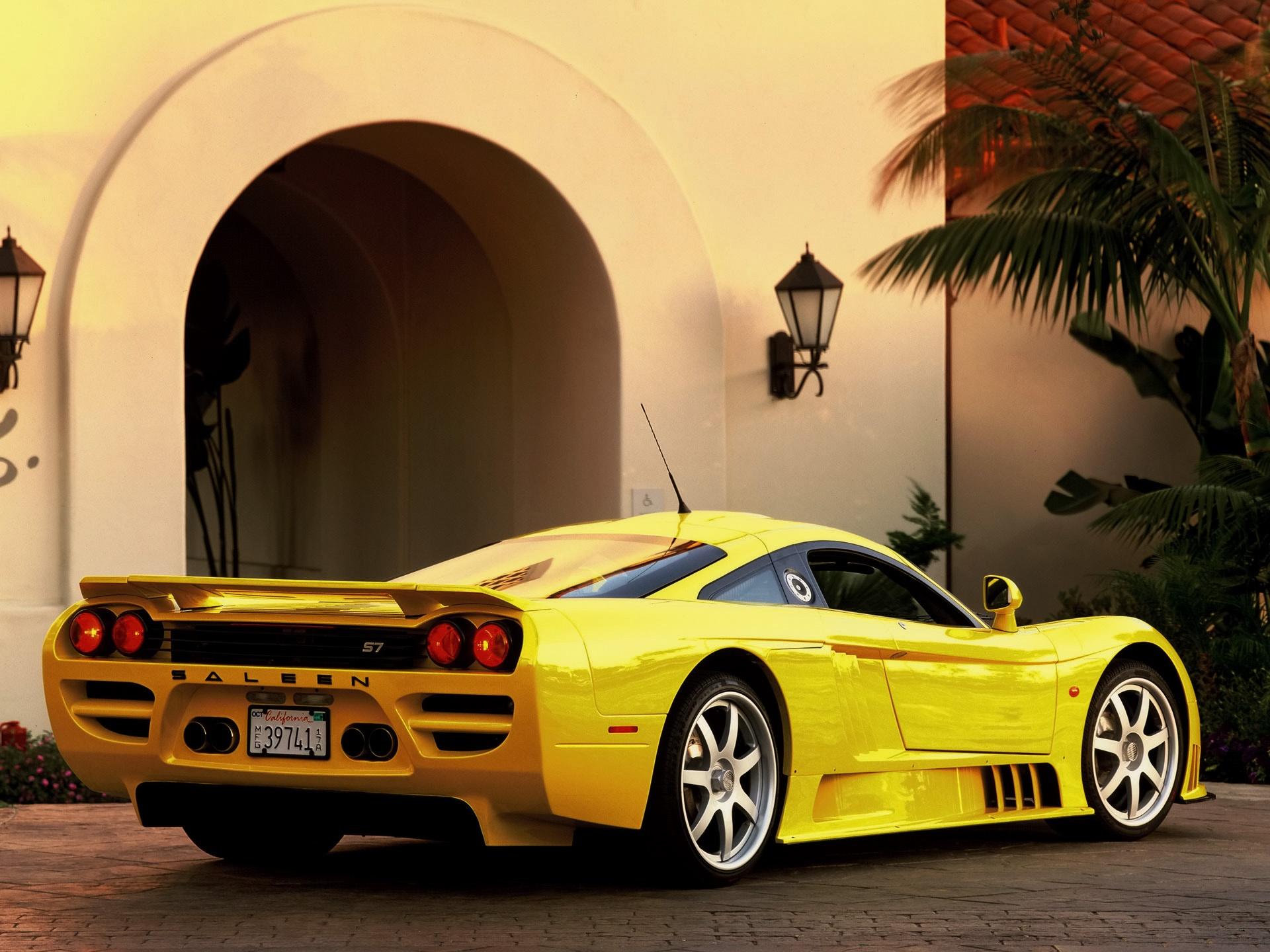 1920x1440 Saleen S7 rear wallpaper. Saleen S7 rear