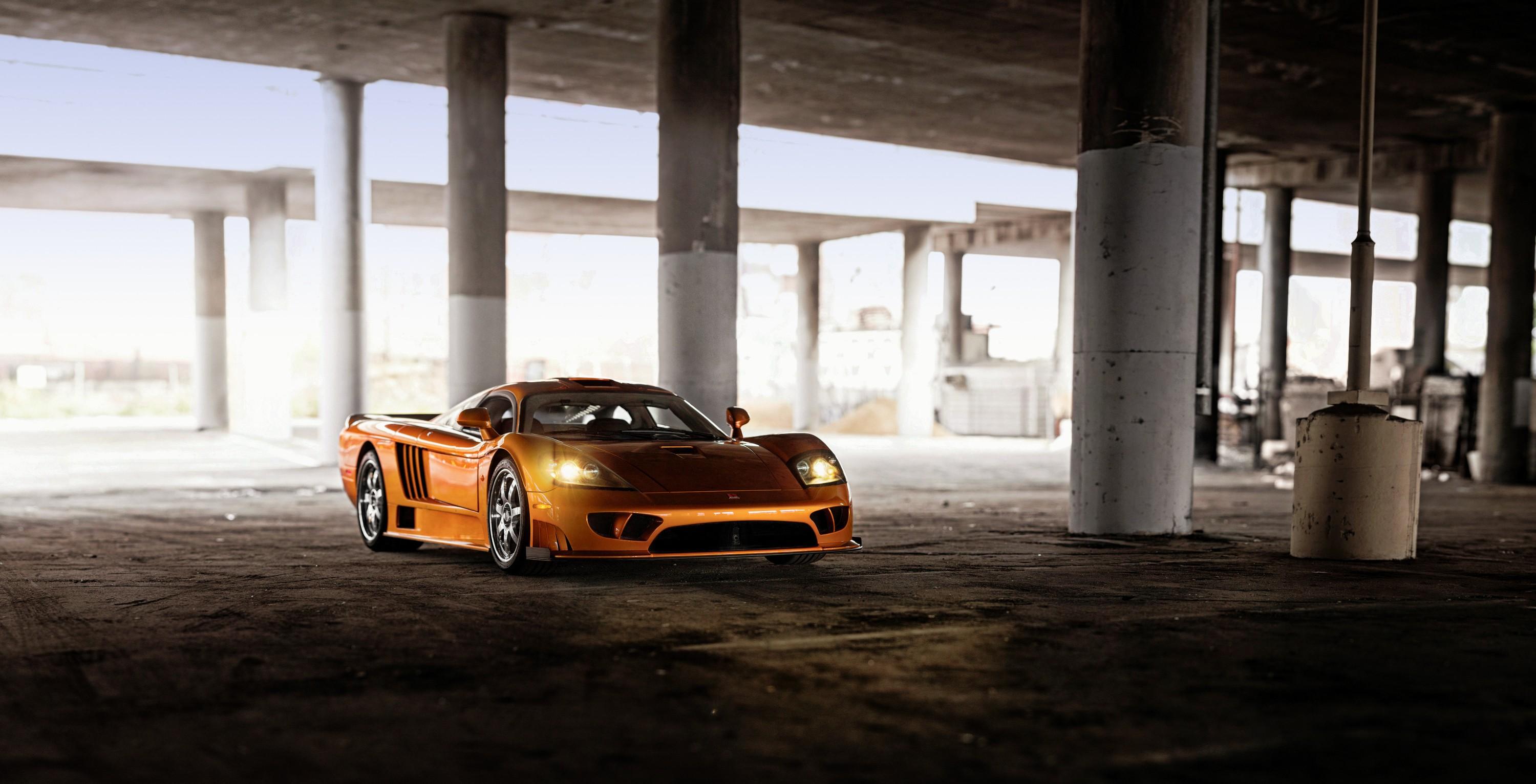 3000x1532 car, Vehicle, Saleen S7 Wallpaper HD / Desktop and Mobile Background