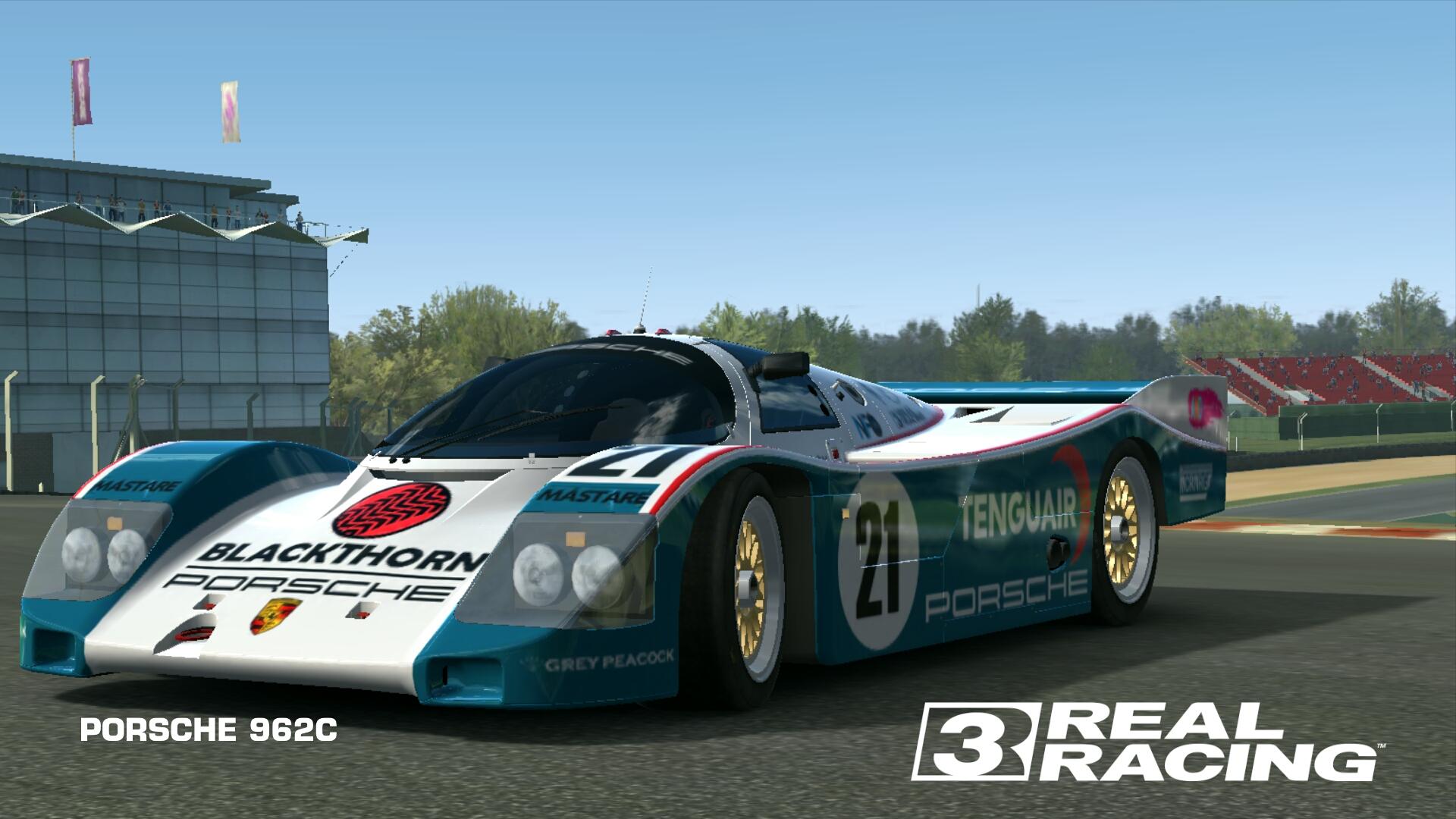 1920x1080 PORSCHE 962C. Real Racing 3