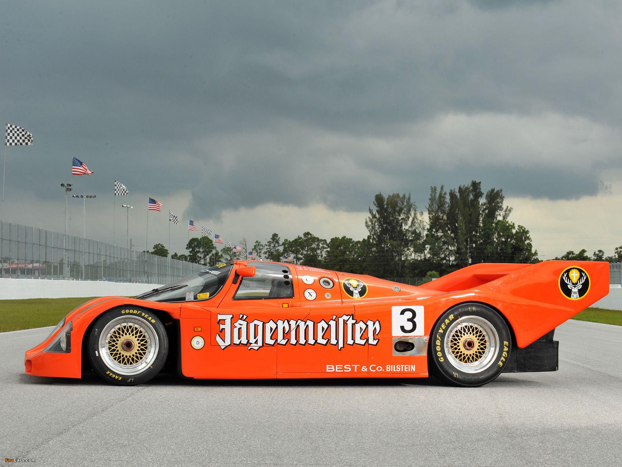 2048x1536 Porsche 962 in Jager livery. Porsche, Car, Racing