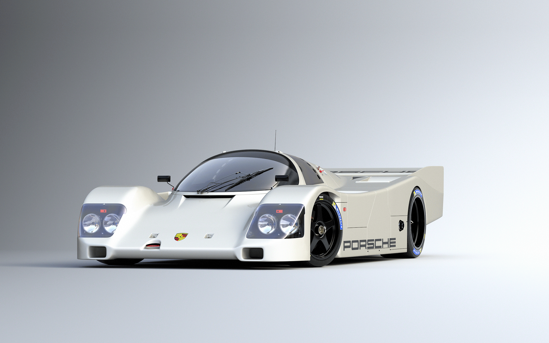 1920x1200 Porsche 962C CGI