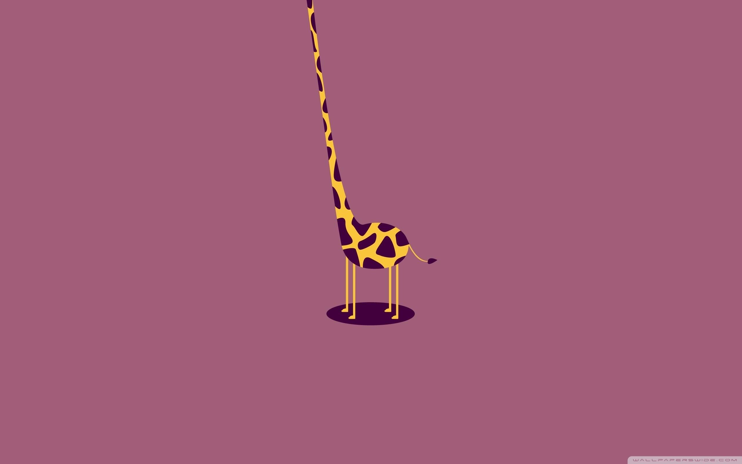 2560x1600 Giraffe Vector Art Ultra HD Desktop Background Wallpaper for 4K UHD TV : Tablet