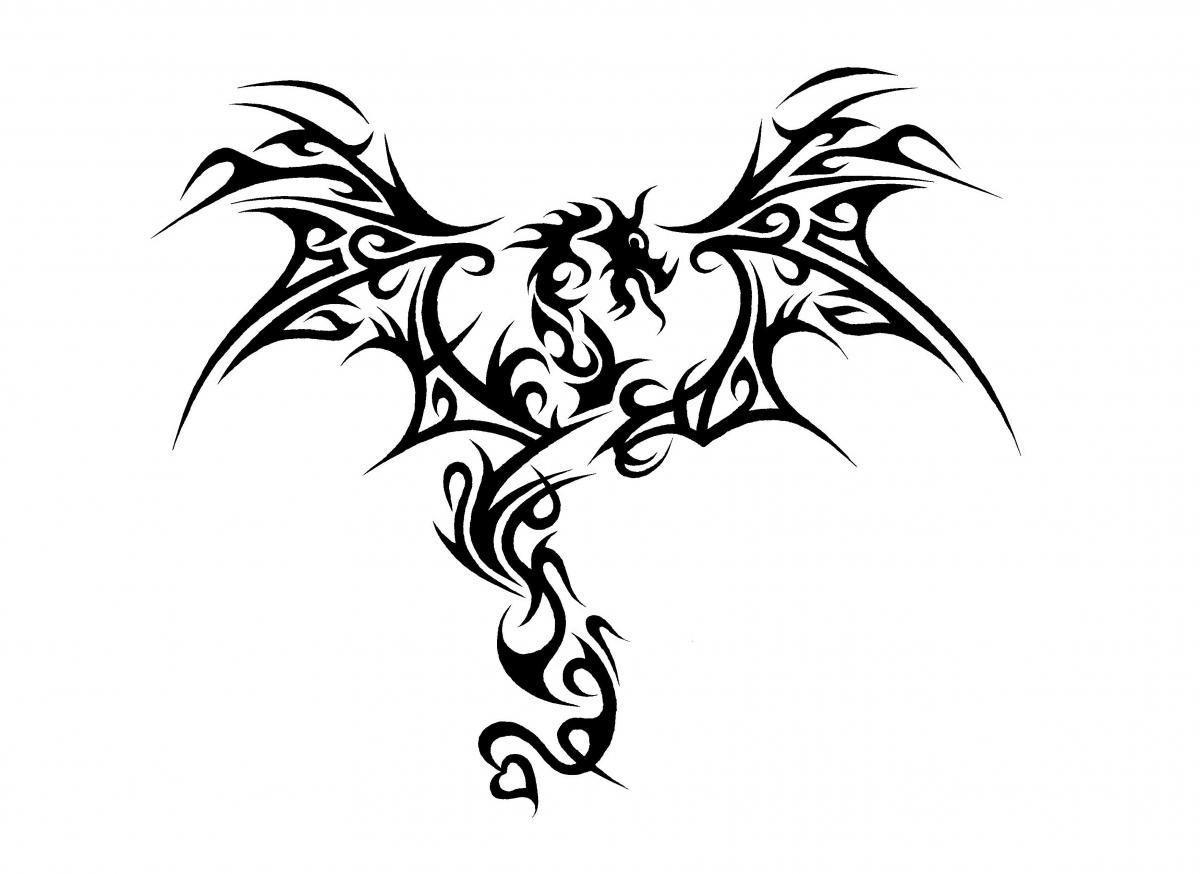 1200x874 HD White Dragon Wallpaper