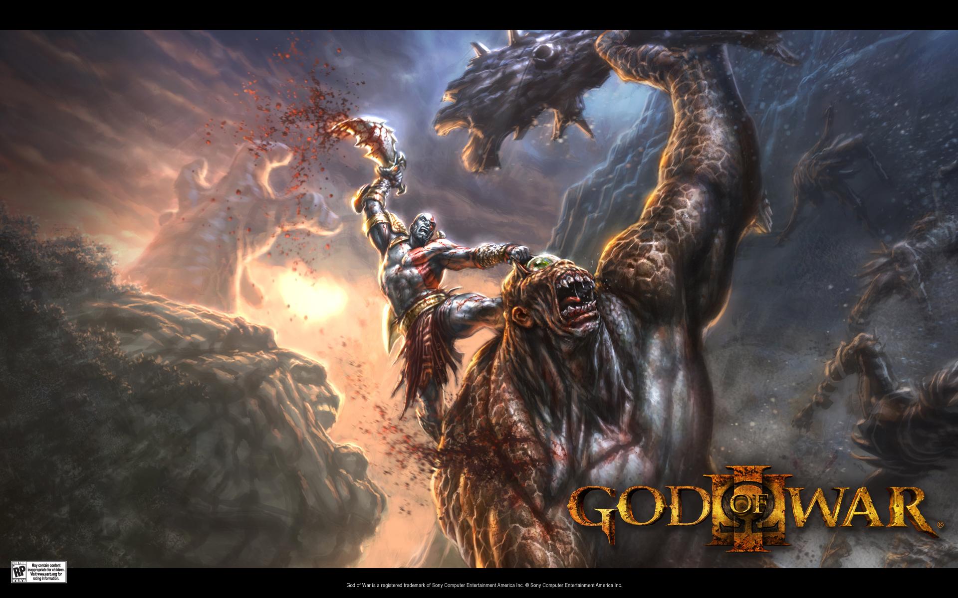 1920x1200 God of War 3 wallpaper Games Blogger