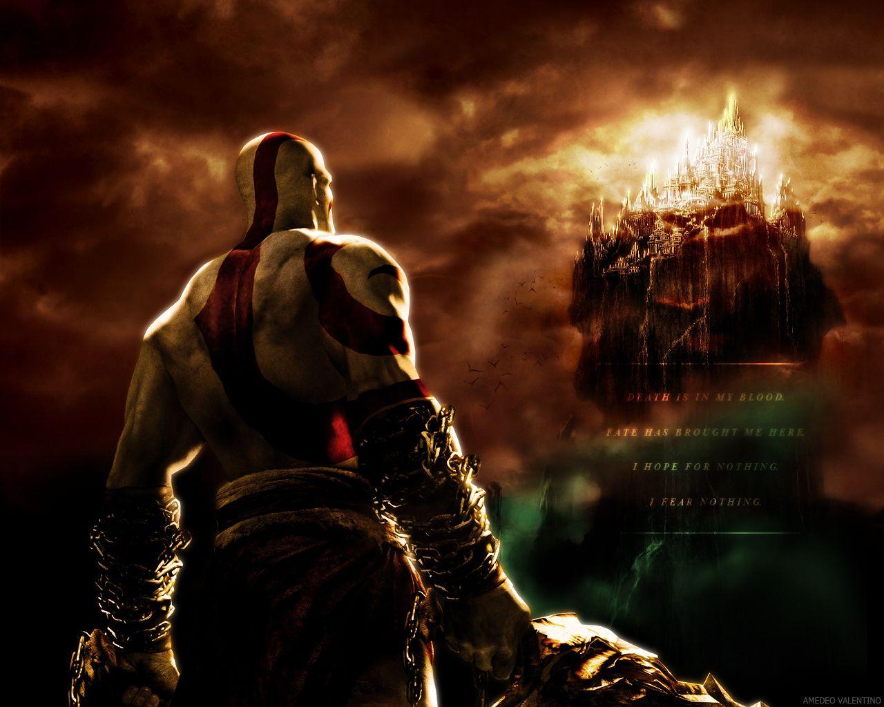 1280x1024 EPIC QUOTE. Kratos god of war, God of war, Greek god of war