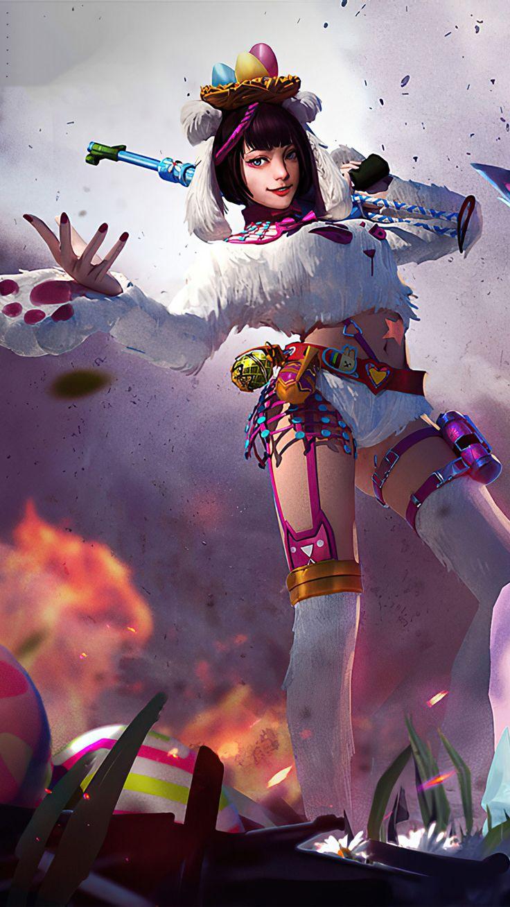 736x1308 Skin Garena Free Fire 4K Ultra HD