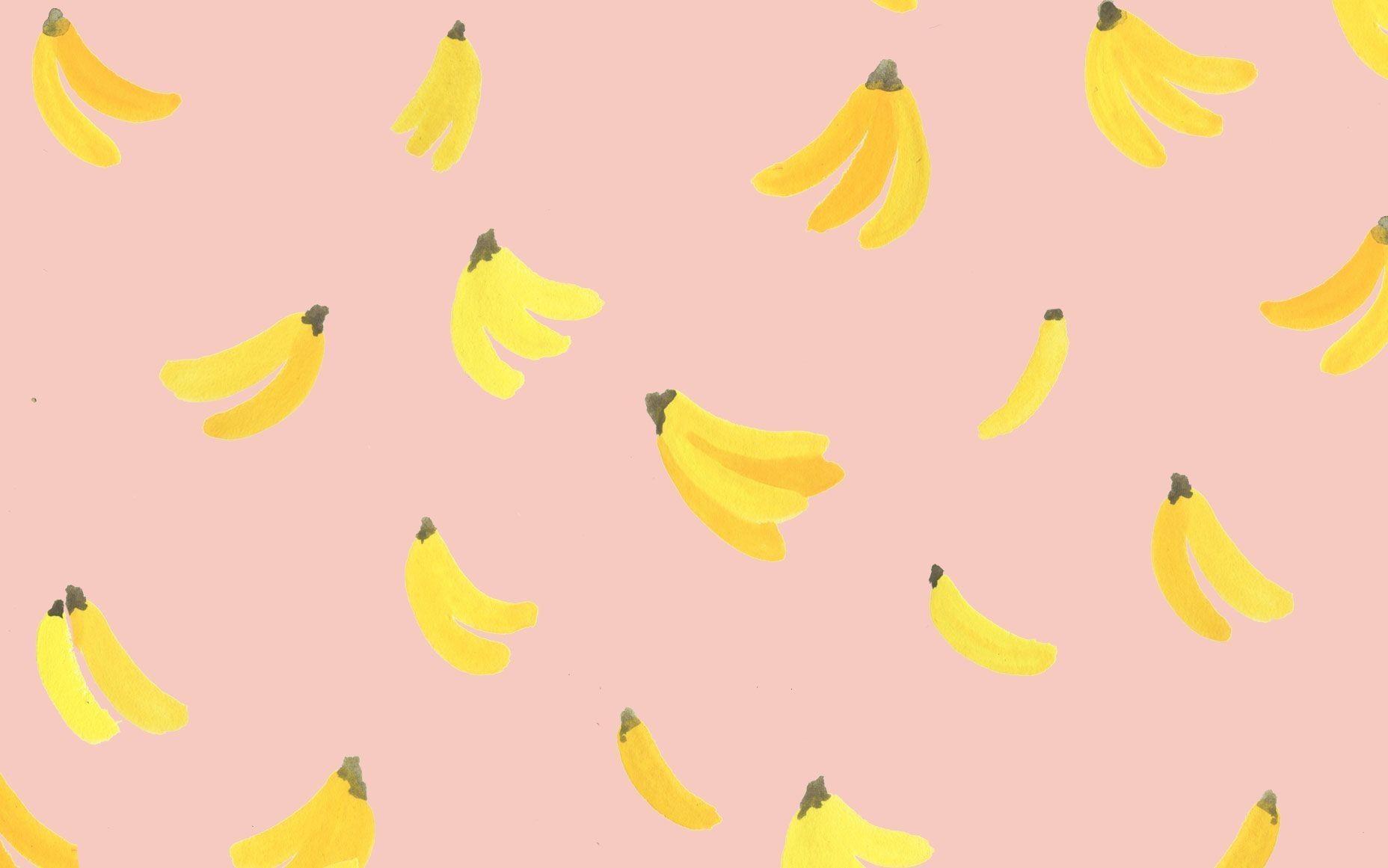 1856x1161 Banana Computer Wallpaper