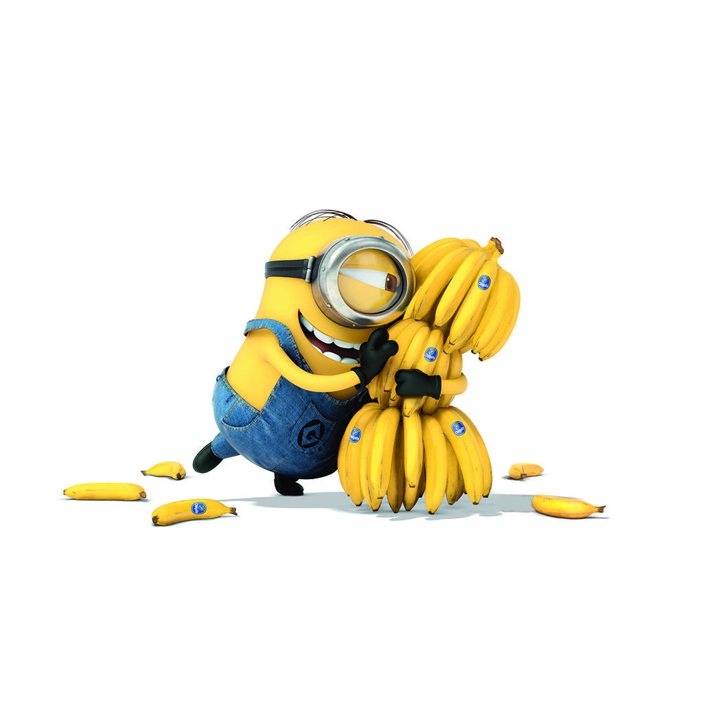 1024x1024 Minions Art Illust Film Cute Banana Yellow