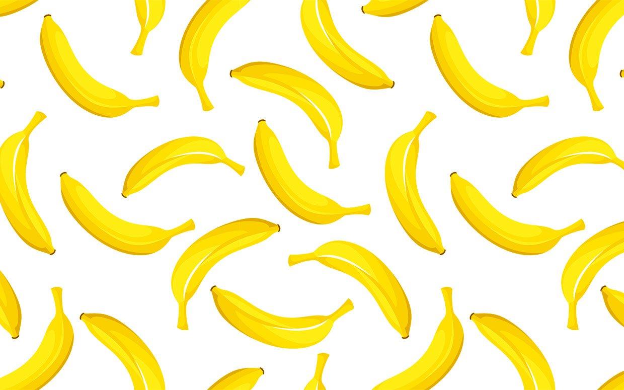 1240x775 banana yellow wallpaper HD