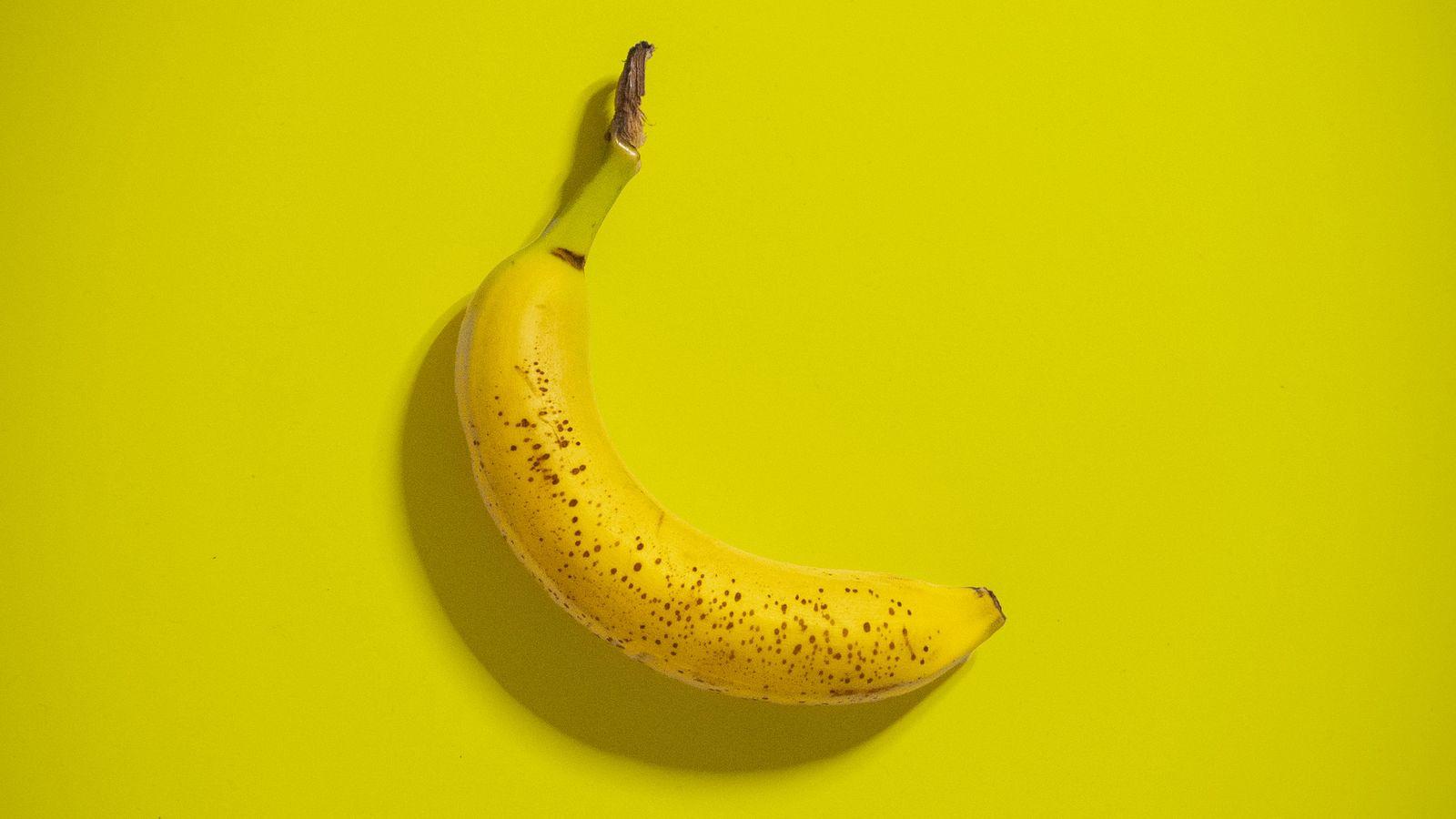 1600x900 Download wallpaper 1600x900 banana, fruit, tropical, yellow widescreen 16:9 HD background