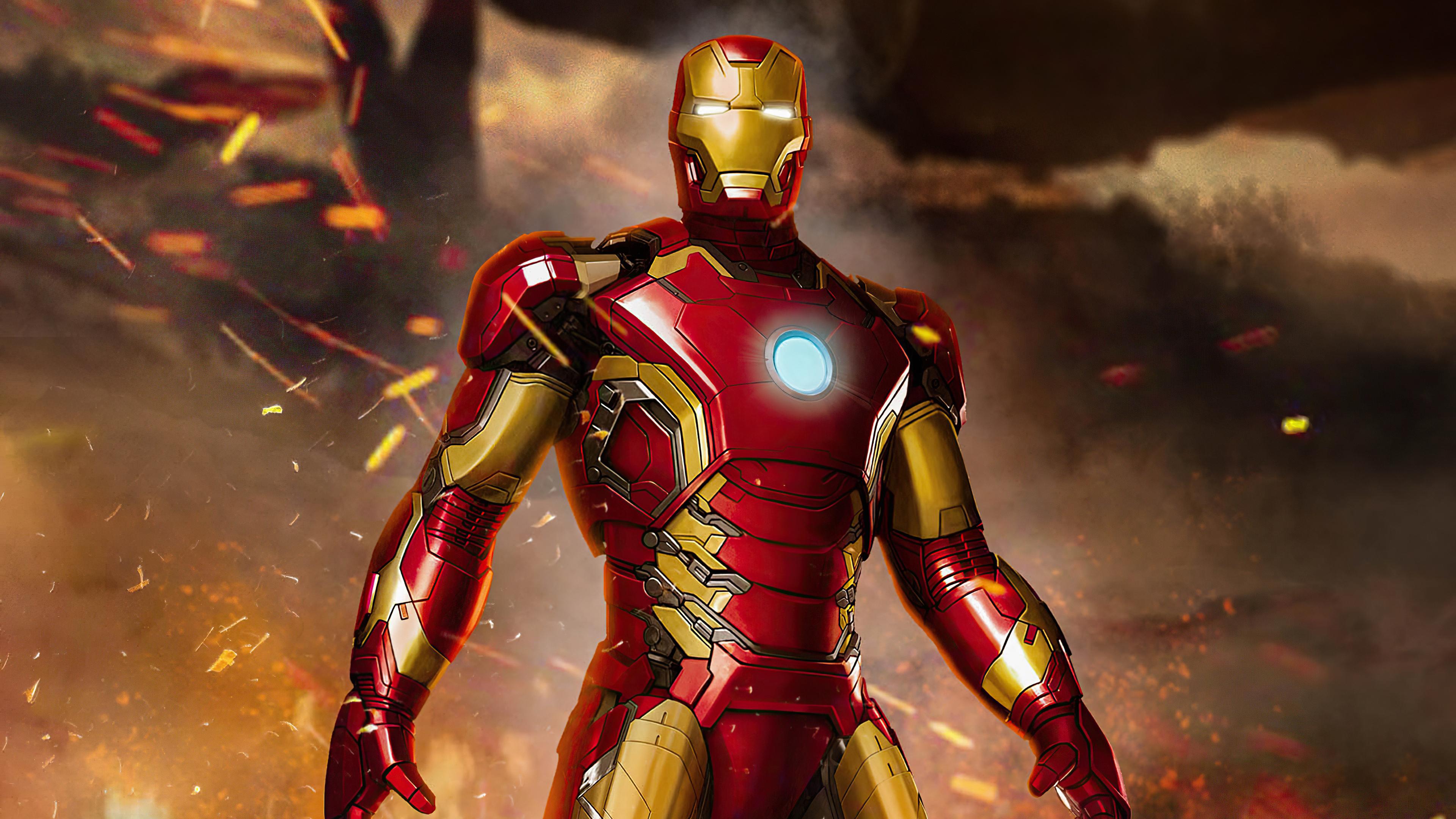 3840x2160 Iron Man Tony Stark 4k, HD Superheroes, 4k Wallpaper, Image, Background, Photo and Picture