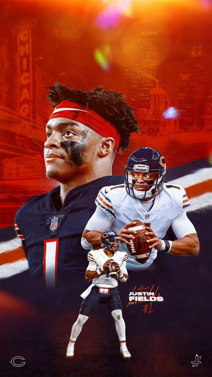 736x1308 champions. Chicago bears wallpaper, Chicago bears picture, Justin fields