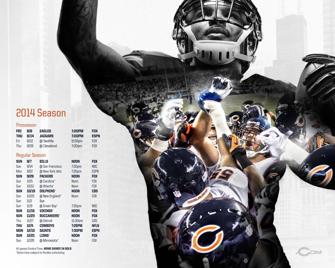 1280x1024 Chicago Bears