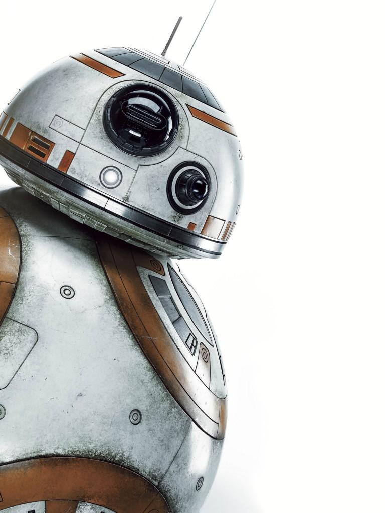 768x1024 Star Wars Wallpaper HD Bb 8