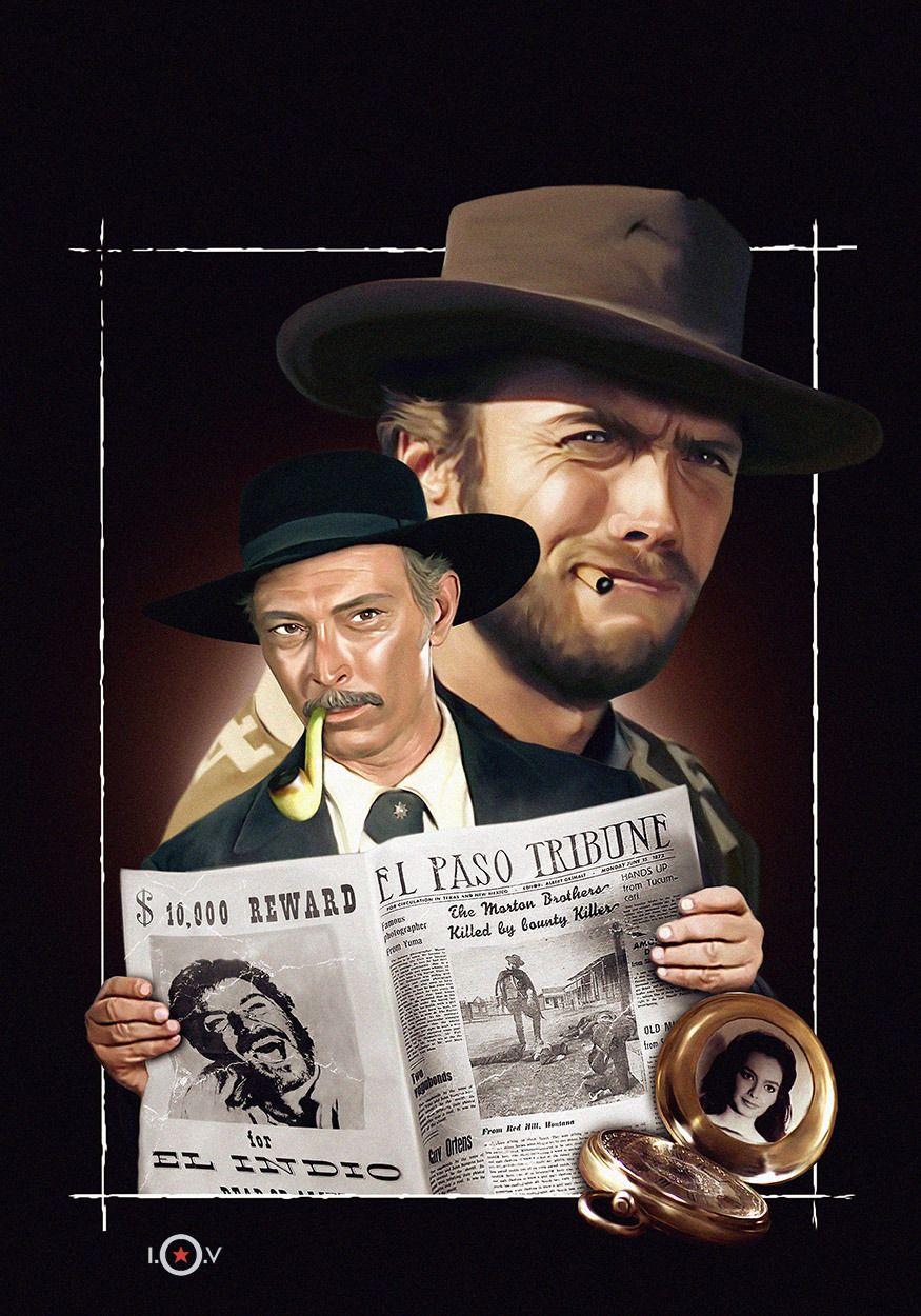 875x1250 For a Few Dollars More Per qualche dollaro in. - Lee van cleef, Clint eastwood poster, Clint eastwood