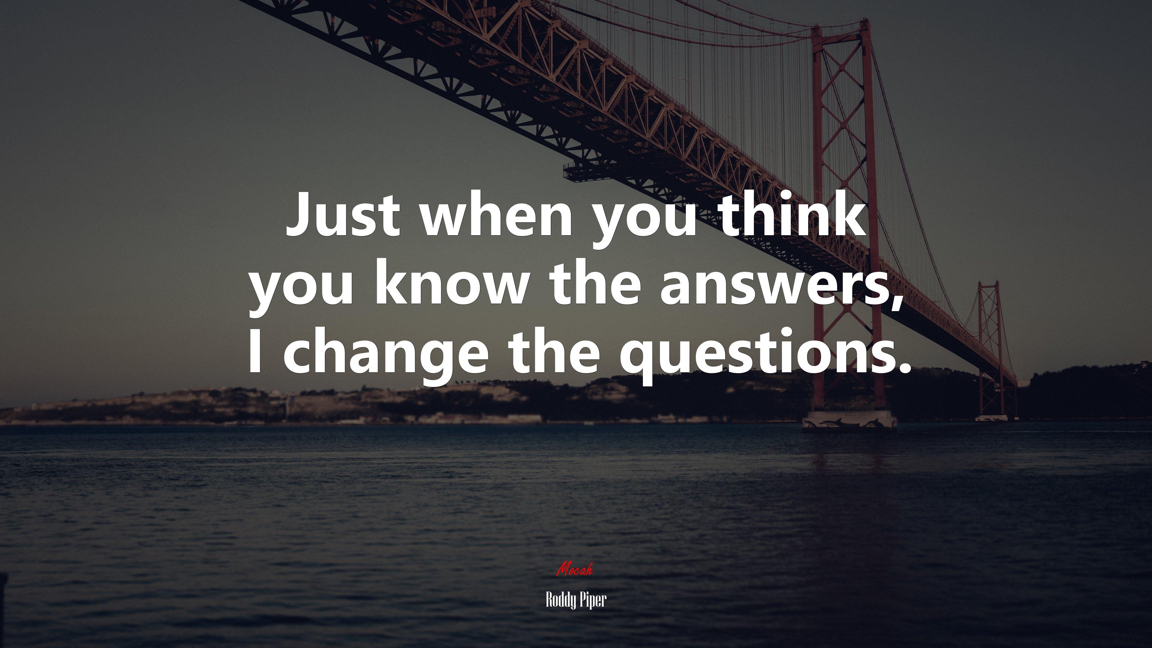 3840x2160 Roddy Piper quote HD wallpaper, Background