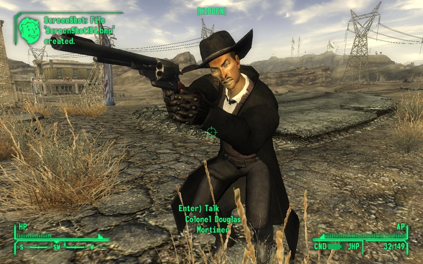 1440x900 Lee Van Cleef Companion mod for Fallout: New Vegas