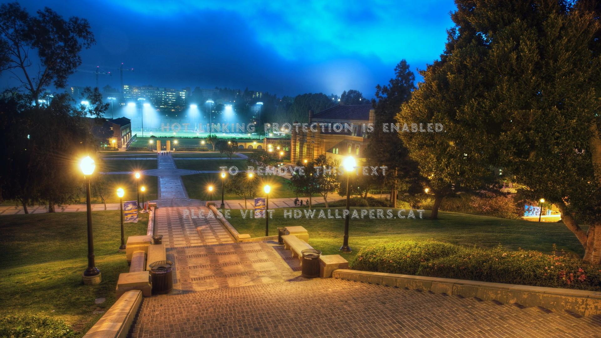 1920x1080 campus of ucla in westwood angeles school