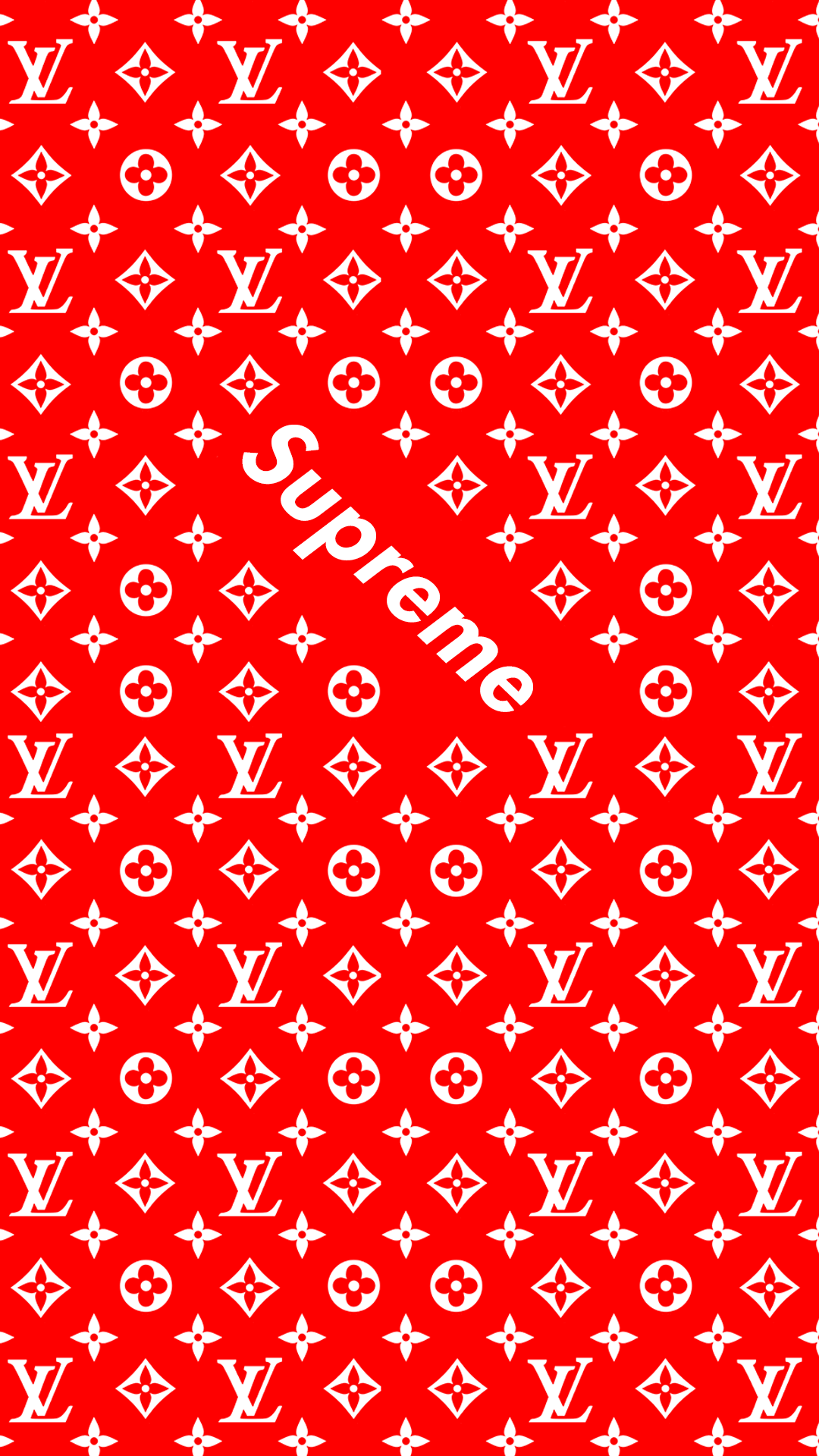 Vuitton Supreme Logo Wallpapers - Top Vuitton Supreme Logo Backgrounds - WallpaperAccess