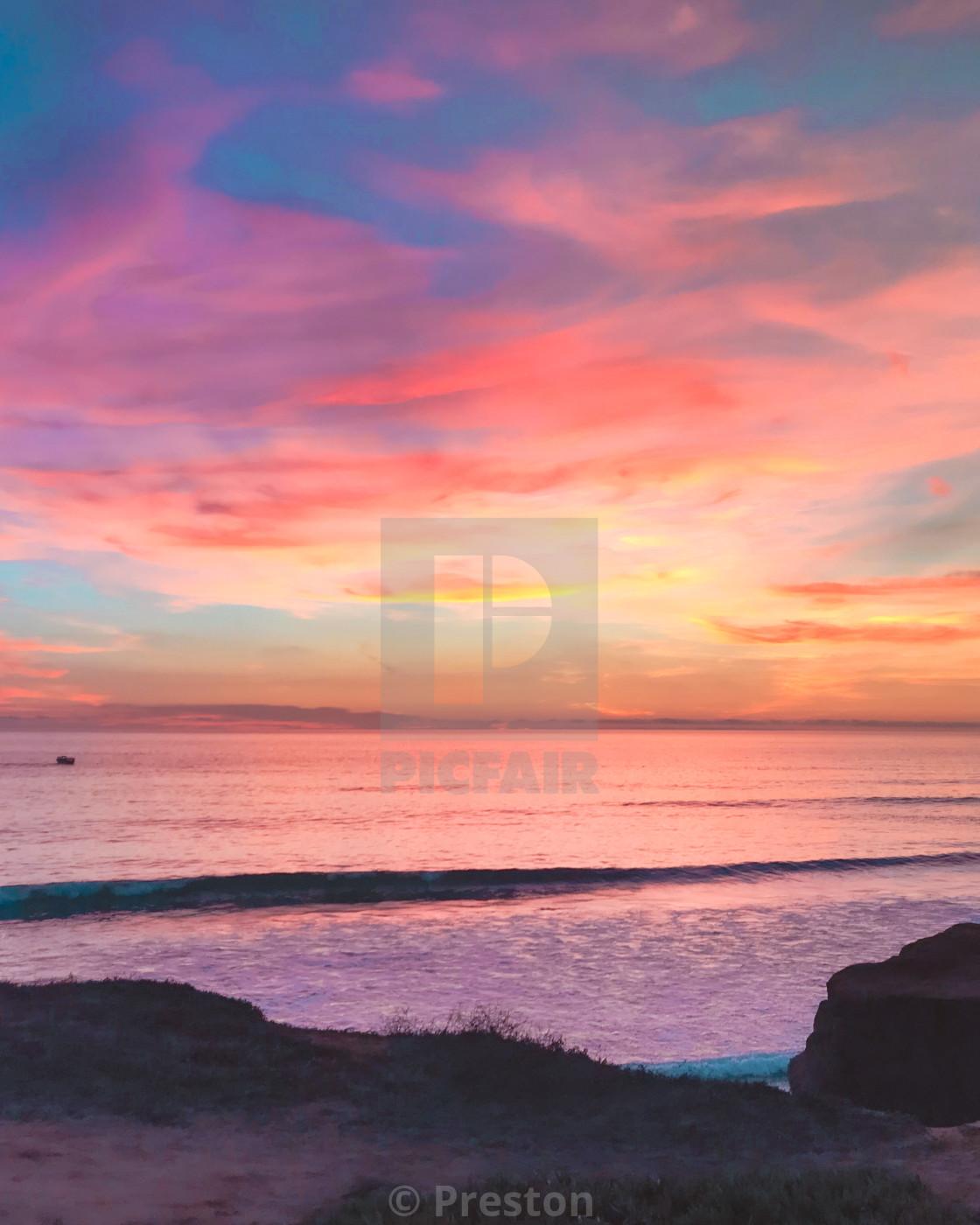 1120x1400 Southern California Sunset (Phone Wallpaper), download or print for £3.72