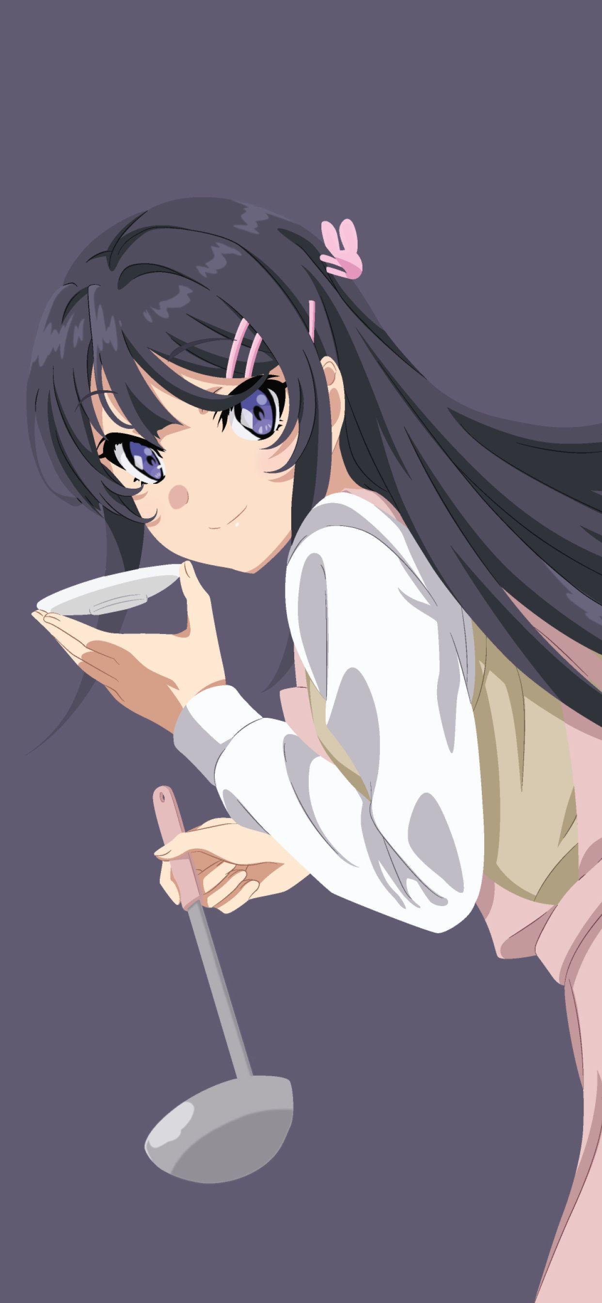 1242x2688 Mai Sakurajima HD Phone Wallpaper