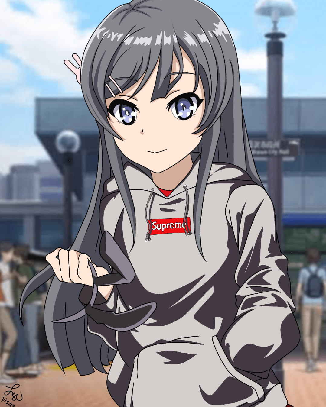 1078x1347 Mai Sakurajima Wallpaper