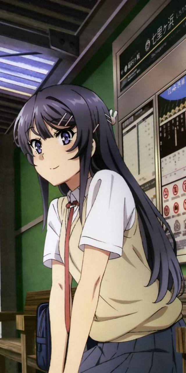 640x1280 Backgraund Mai Sakurajima Wallpaper