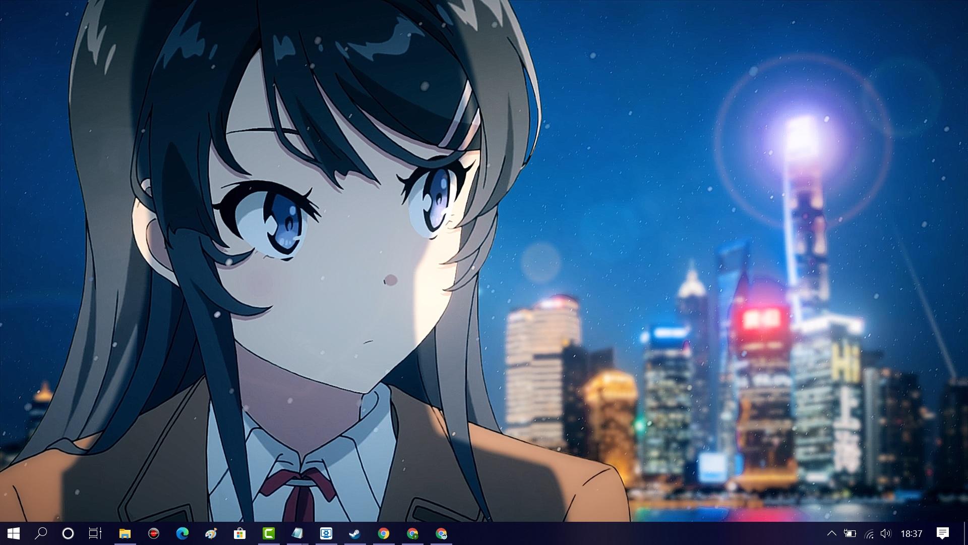 1920x1080 Sakurajima Mai Seishun Buta Yarou