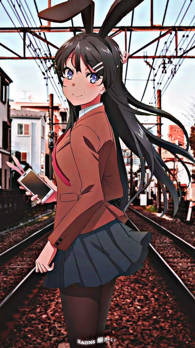 791x1406 Mai Sakurajima Wallpaper