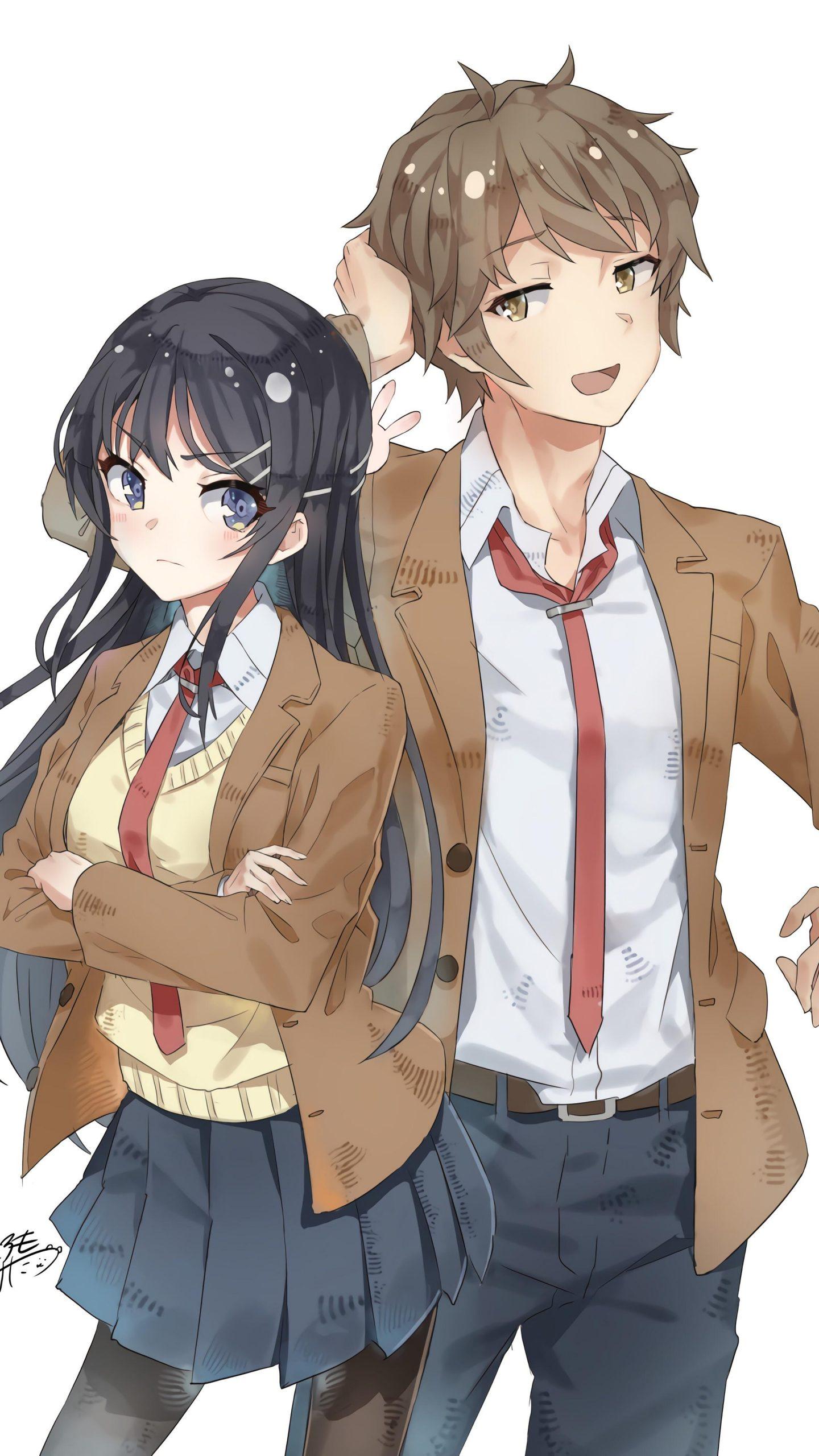 1440x2560 Backgraund Mai Sakurajima Wallpaper