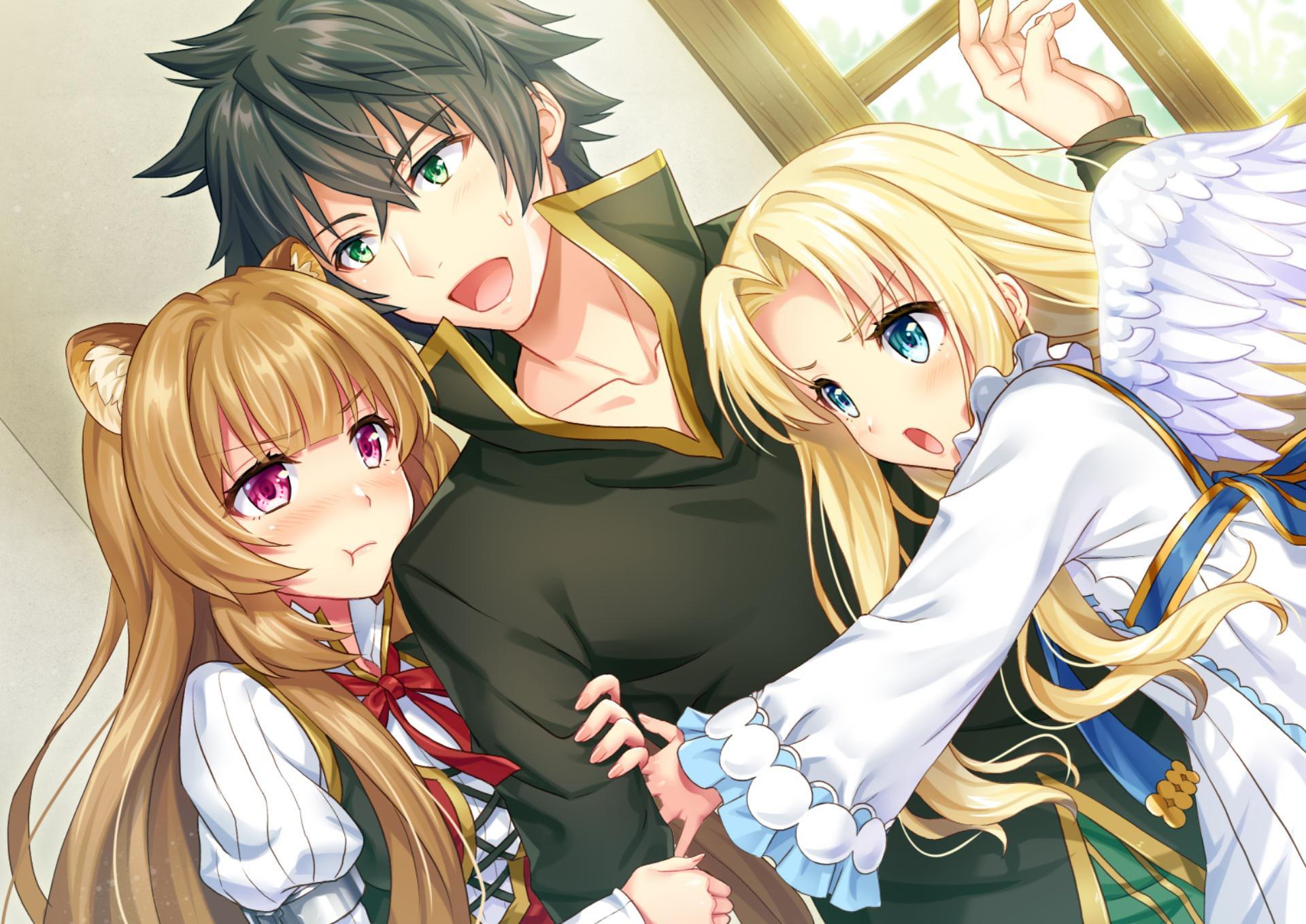 1920x1359 Raphtalia x Naofumi x Filo Wallpaper