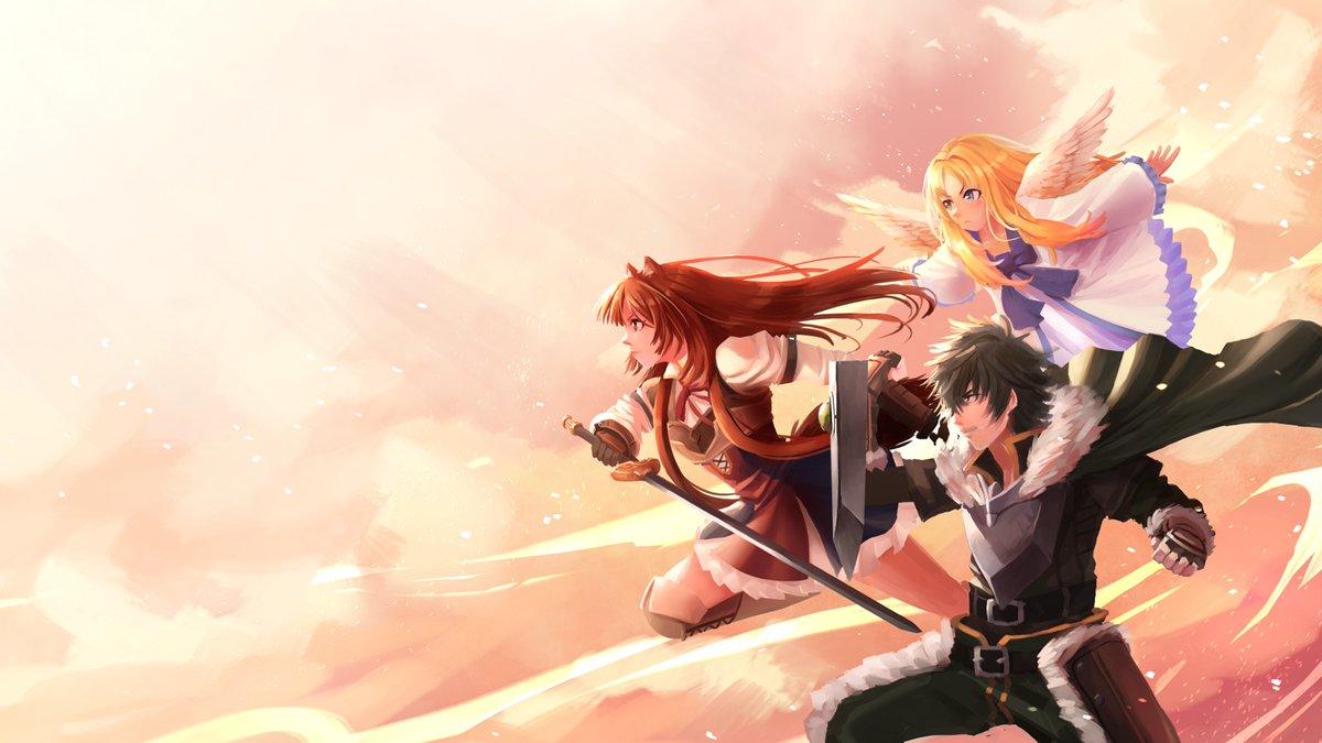 1200x675 Brian (Mr. Shadow) Iwatani , Raphtalia y Filo #TateNoYuushaNoNariagari #Anime #Wallpaper #WallpaperHD