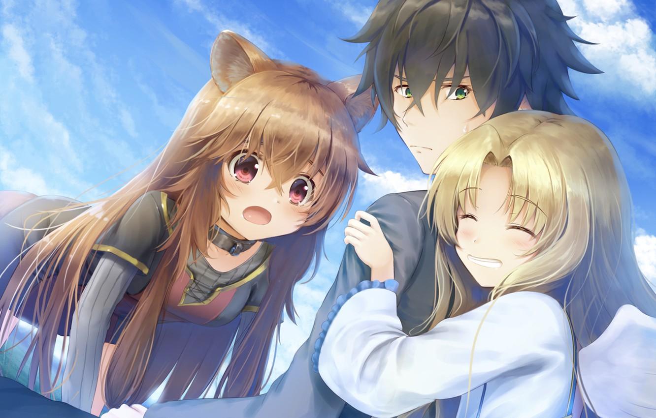 1332x850 Wallpaper The Rise Of Shield Hero, Raphtalia, Naofumi Iwatani, Son image for desktop, section сёнэн