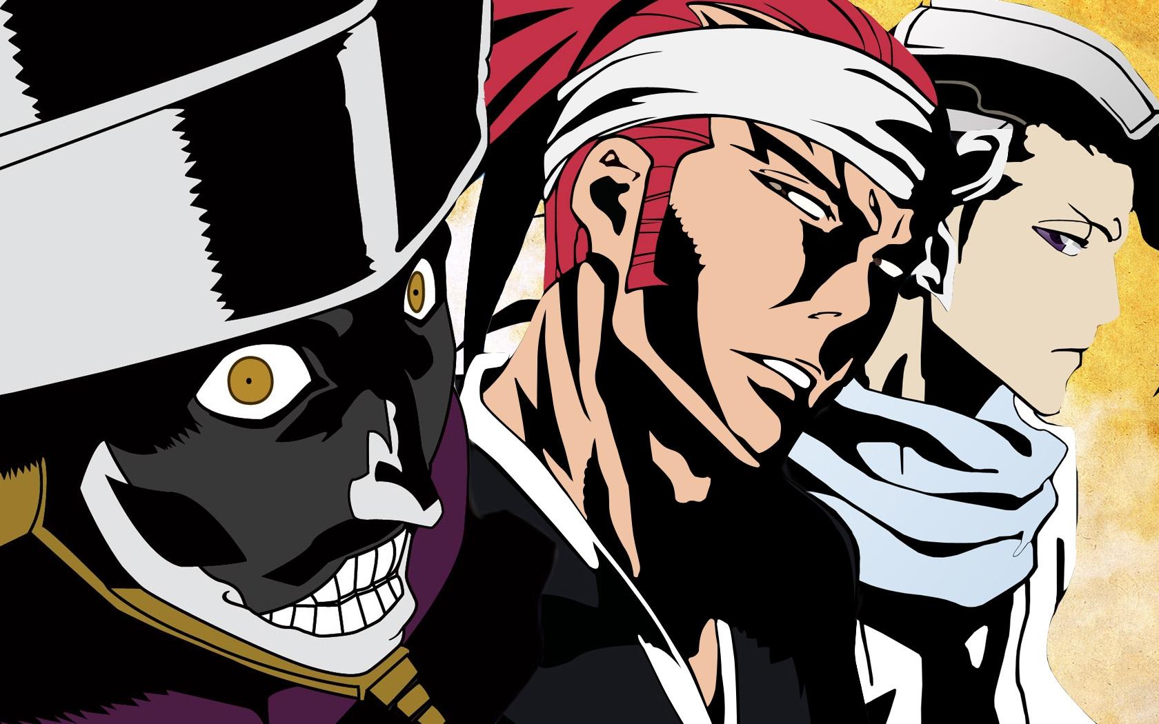 1680x1050 Download Wallpaper, Download 1680x1050 bleach vectors kurotsuchi mayuri kuchiki byakuya abarai renji Wallpaper –Free Wallpaper Download